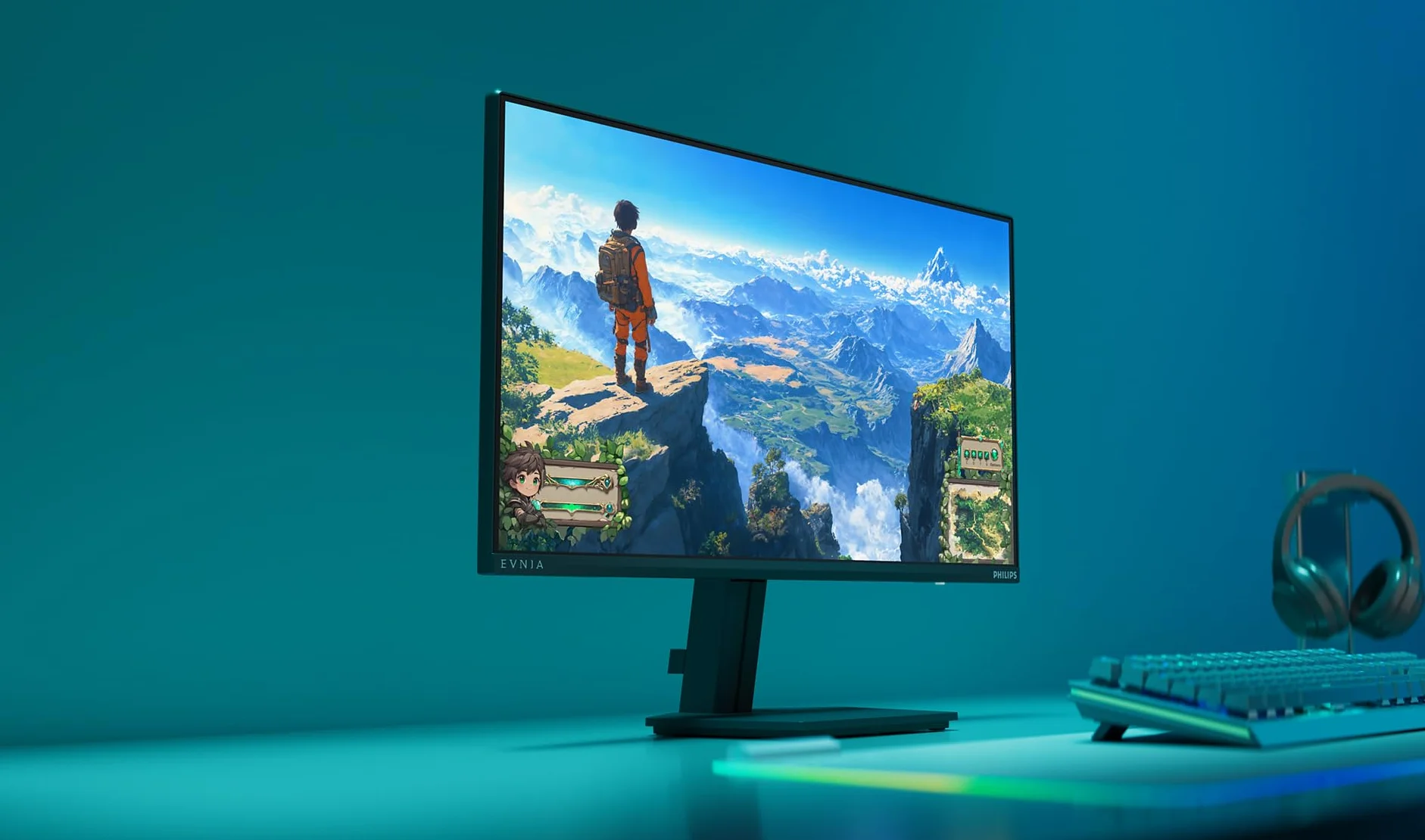 Philips Evnia 24M2N3200NF 24-calowy monitor gamingowy Full HD 144 Hz 1920x1080 HDMI 2.0 DisplayPort 1.4 czarny