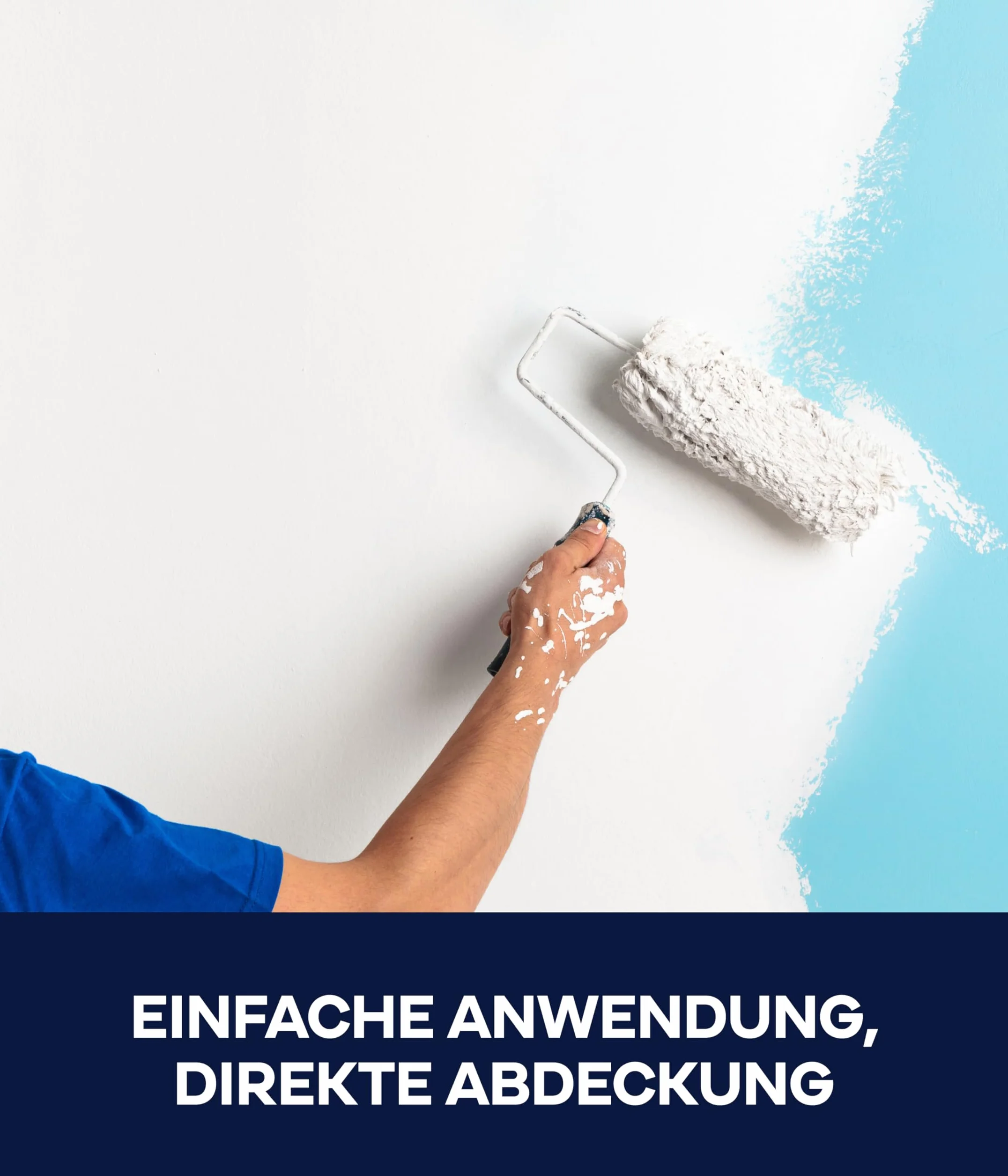Plid® Snoweweiß farba ścienna biały 10 l [Hohe DECKKRAFT] - biała polarna, bezzapachowa, dyfuzyjna