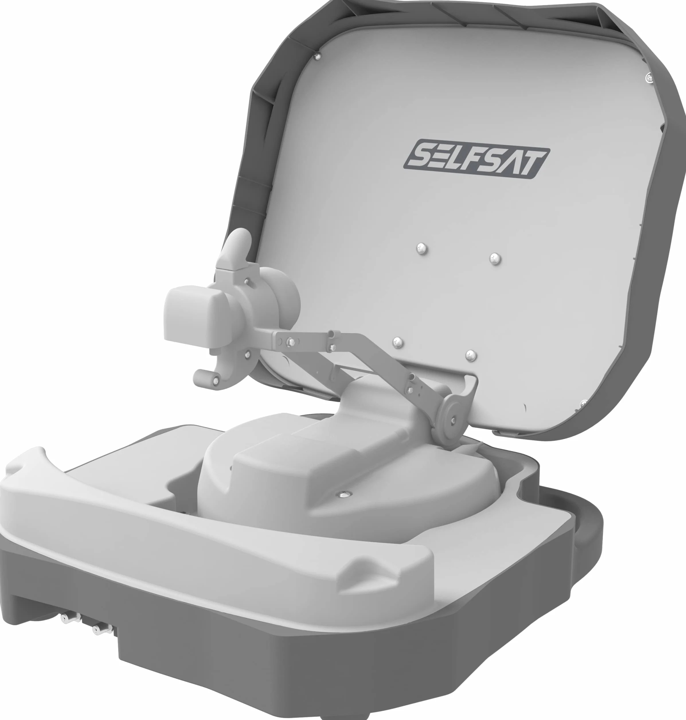 Selfsat Caravan Mobil Single w pełni automatyczna antena satelitarna iOS/Android