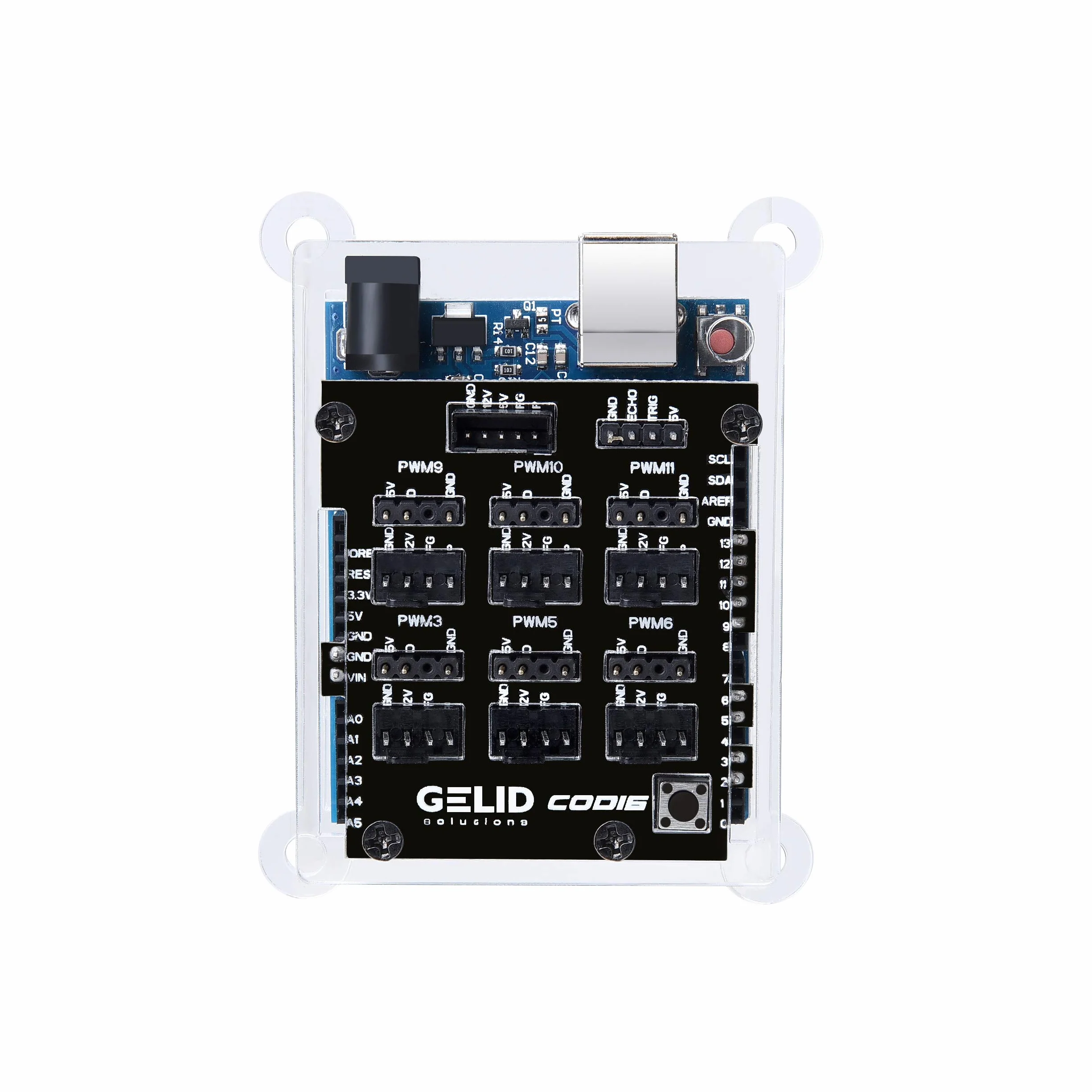 Gelid Solutions Codi6 ARGB zestaw kontrolerów 6 nagłówków ARGB PWM Open Source