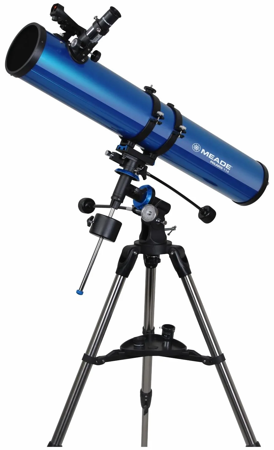 Teleskop reflektorowy Meade Instruments Polaris 127 EQ niebieski