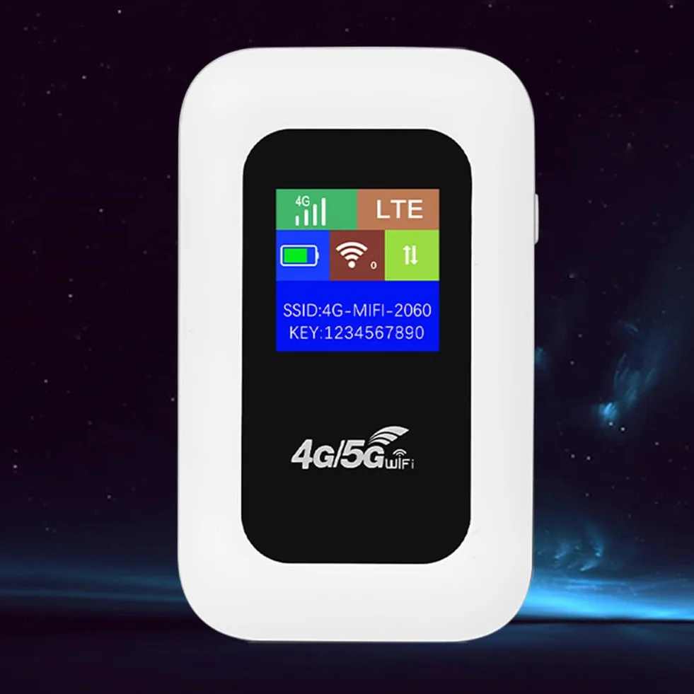 Router 4G LTE Przenośny Hotspot WiFi z gniazdami na kartę SIM