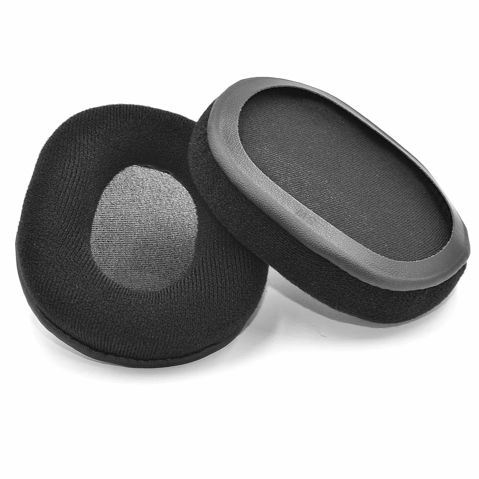 Nauszniki zamienne do Logitech G Pro G Pro X, miękkie aksamitne, pianka memory, czarne