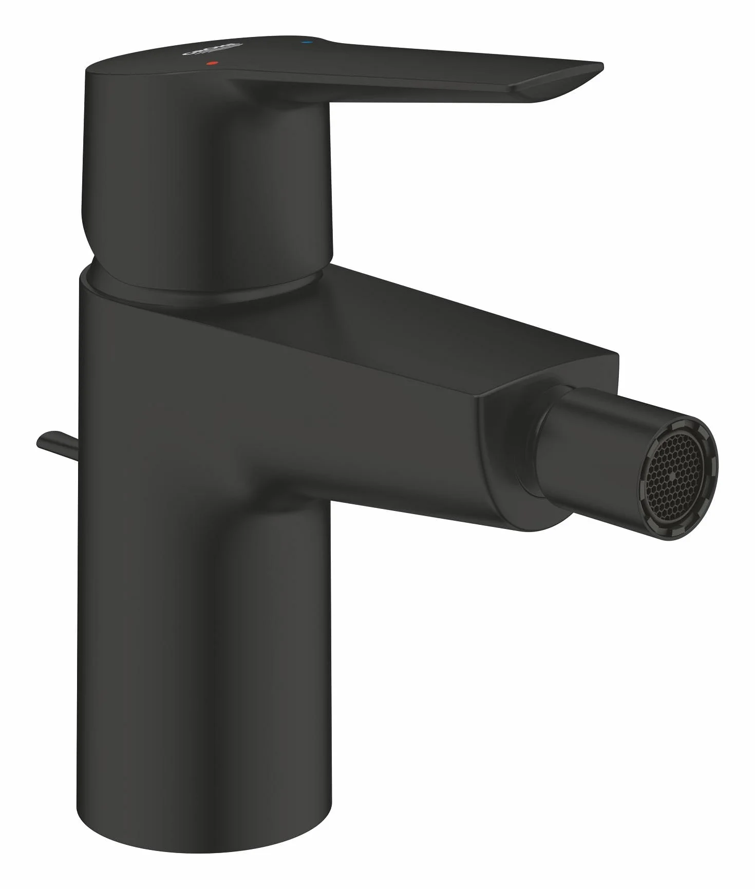 GROHE Start QuickFix 325602432 mikser do bidetów z wyskakującym zestawem odpadów (przegub kulowy, oszczędzający wodę napowietrzacz 5,7 l/min, wkład ceramiczny 28 mm, ogony 3/20.3 cm, łatwy montaż za