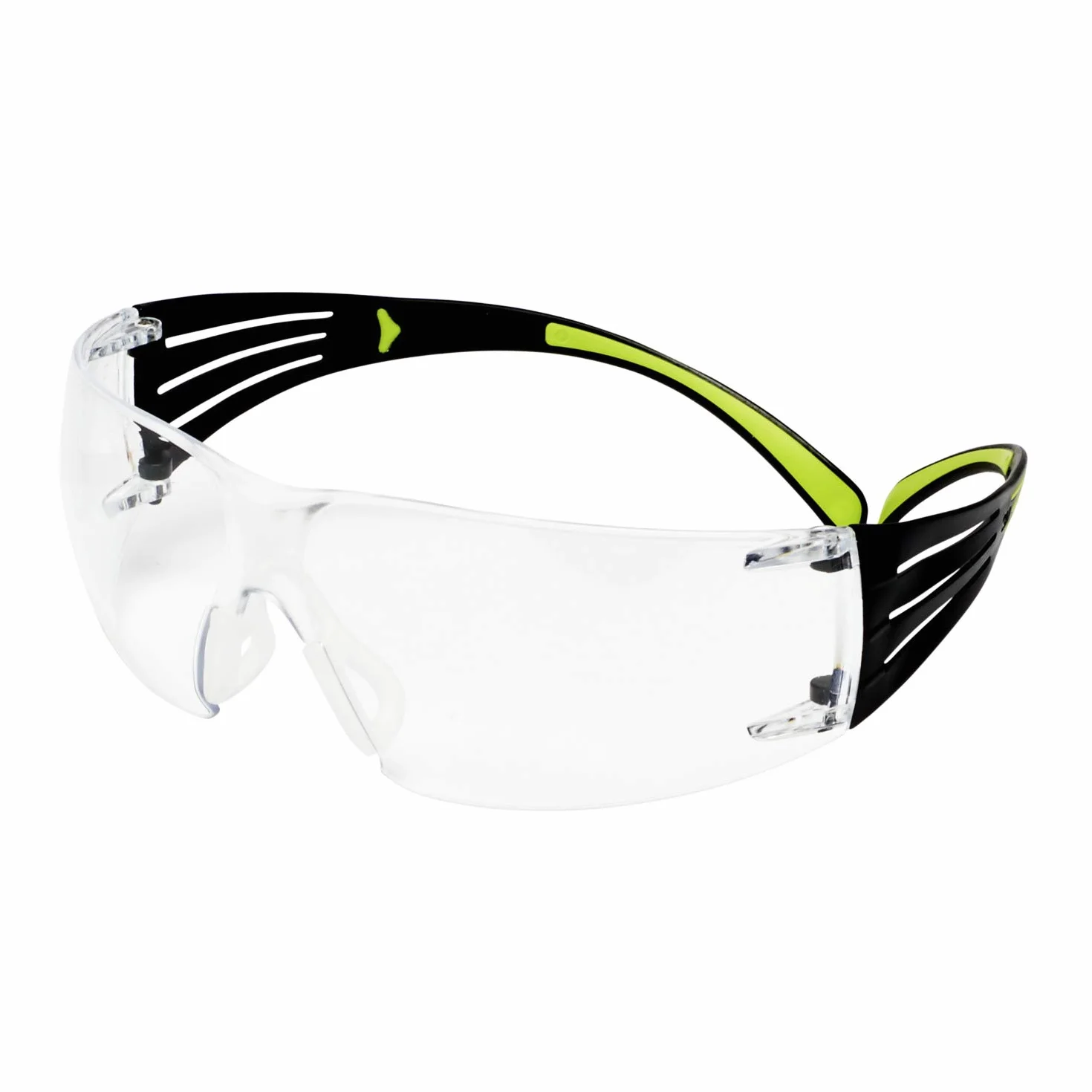 3M Okulary ochronne SF400 CC1, przezroczyste – komfortowe okulary ochronne z powłoką zapobiegającą zarysowaniom – obustronna powłoka chroniąca przed promieniowaniem UV, zarysowaniem i zaparowaniem