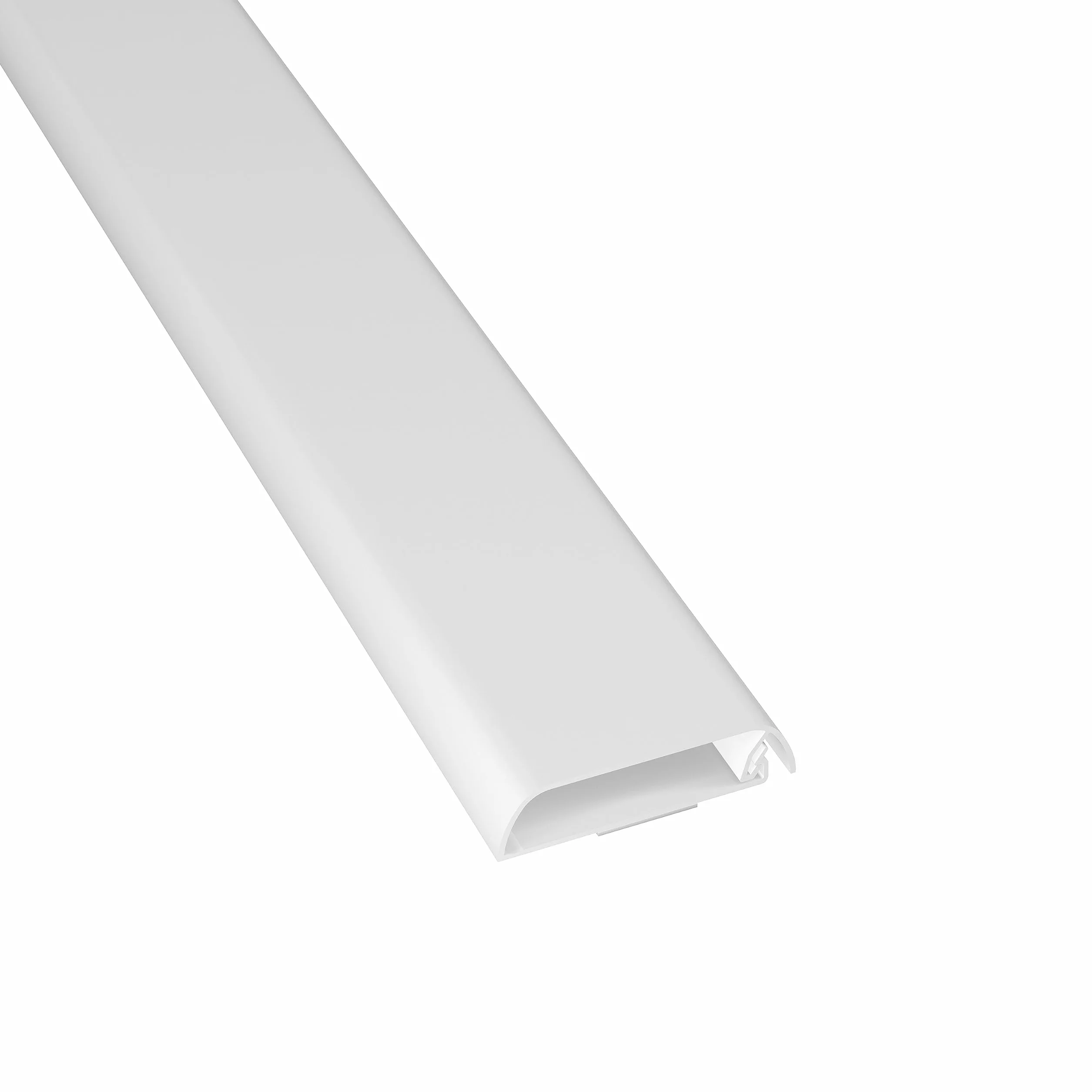 D-Line Maskownica Kabli TV, Ukrywa Kable na Ścianie, Samoprzylepna Osłona Przewodów, Bezszwowy Niskoprofilowy Design – 60 mm (S) x 15 mm (W) x 40 cm Długości – Biały