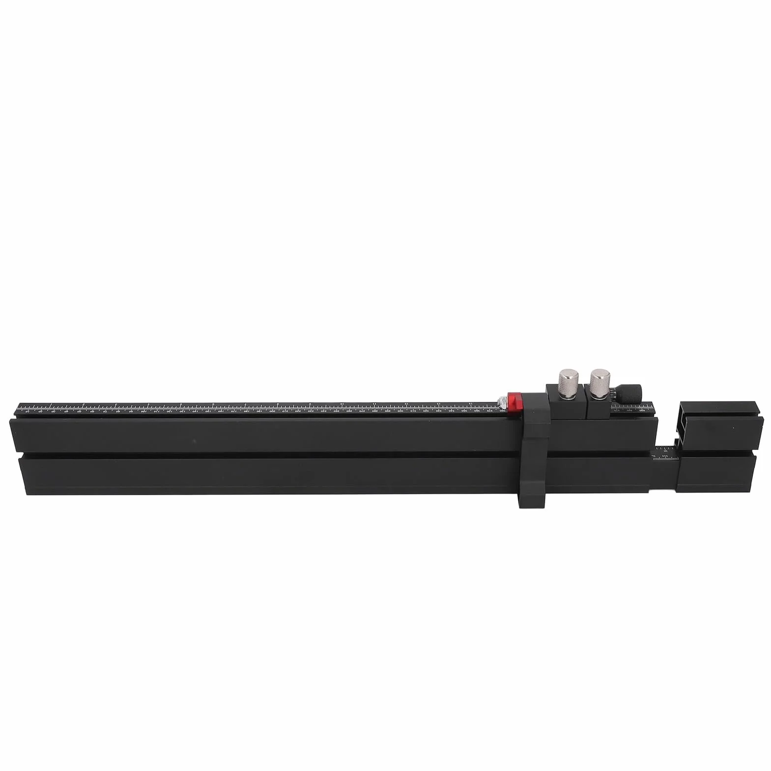 WALFRONT System Przedłużania Piły Stołowej ze Stopu Aluminium, Metryczne, Imperialne z Rowkiem T, Akcesoria do Obróbki Drewna, Narzędzia do pił Stołowych dla Warsztatu z regulowaną długością 500 ~