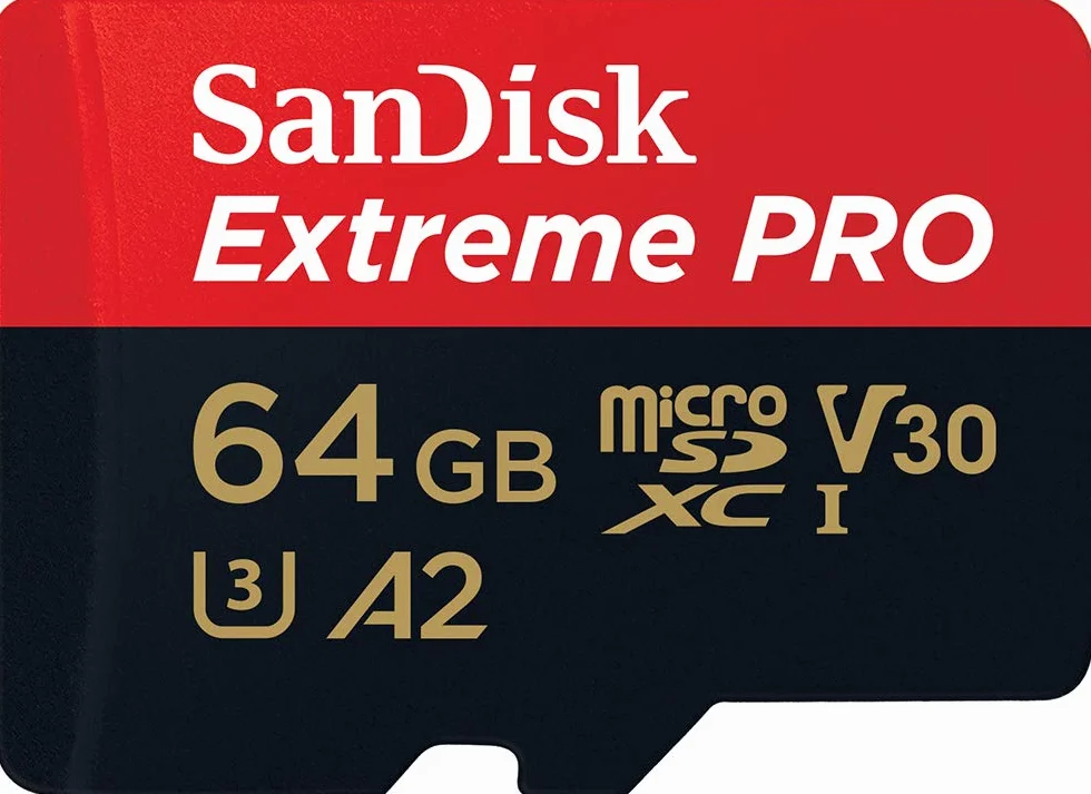 Sandisk Extreme Pro SDSQXCU-064G-GN6MA Karta Micro Sd, Czarny, 64 GB