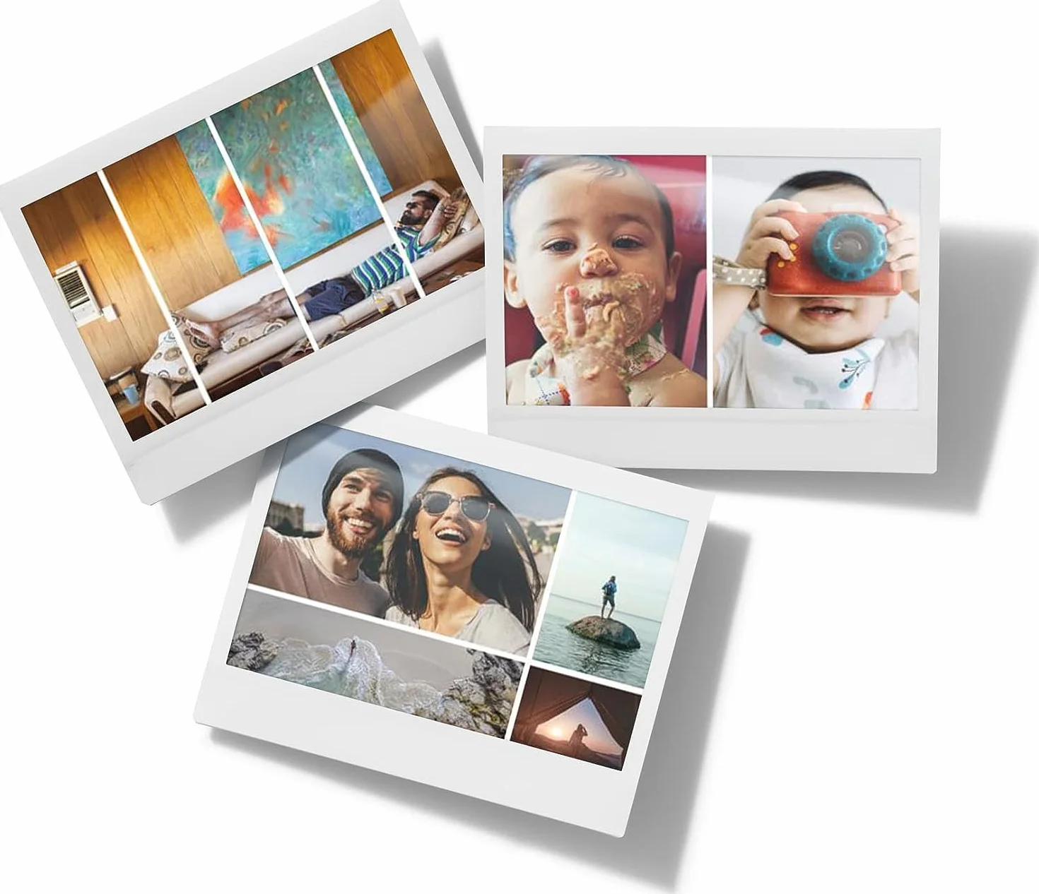 instax WIDE Link drukarka przenośna, szara mokka