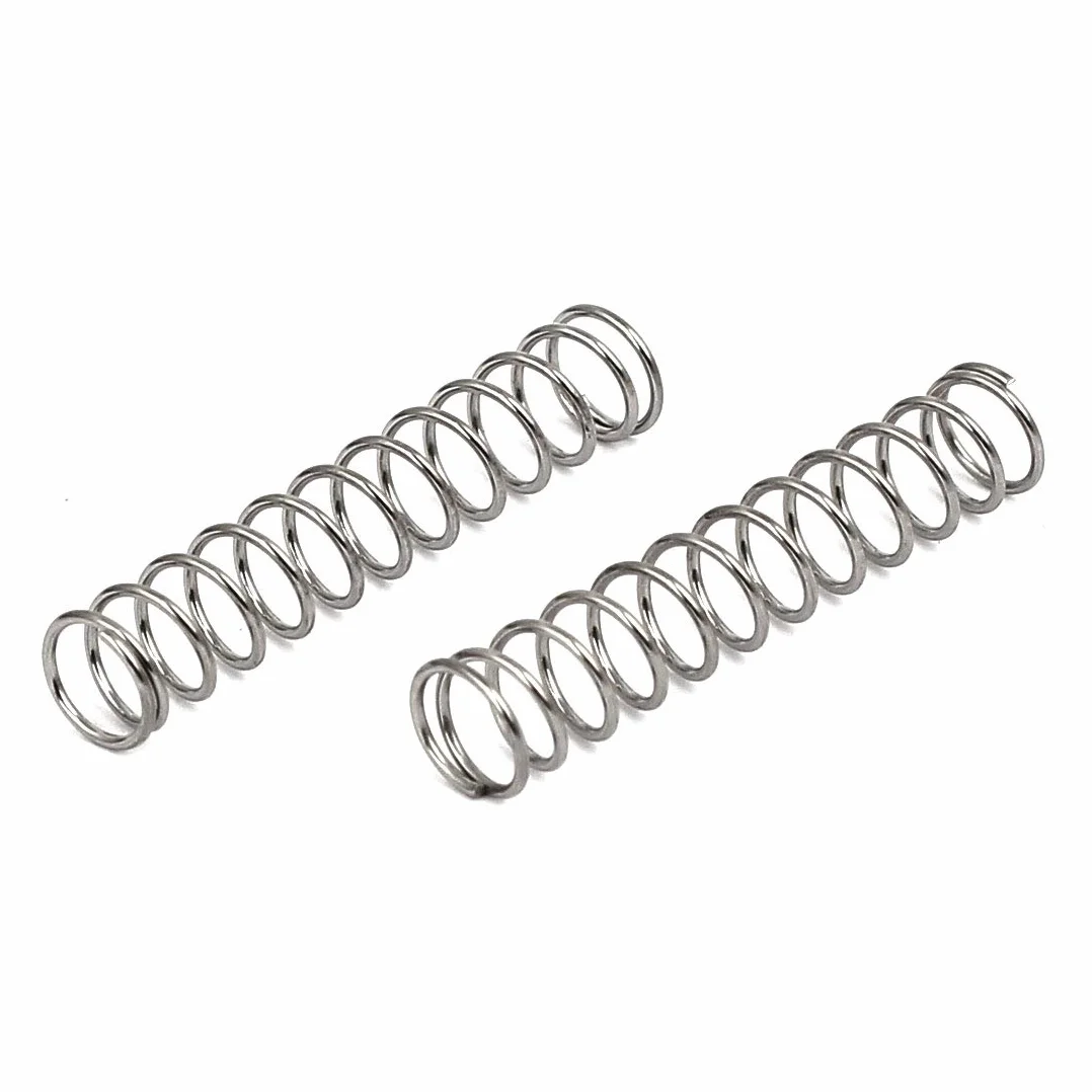 Aexit 0.5mmx5mmx25mm 304 Sprężyny naciskowe ze stali nierdzewnej 20szt(Ressorts de compression en acier inoxydable 304 de 0,5 mm x 5 mm x 25 mm, 20 pièces