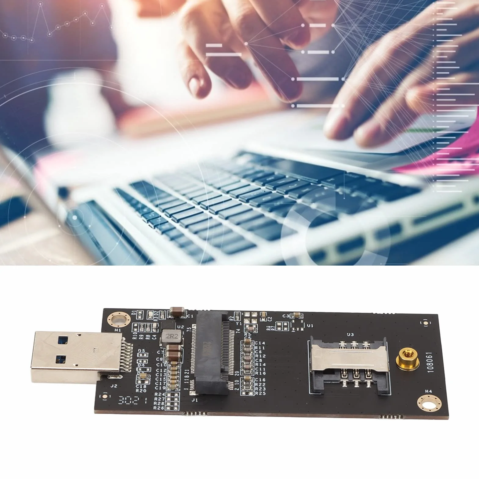 Karta Adaptera NGFF na USB 3.0 Moduł Interfejsu 3G 4G WWAN LTE M.2 dla Systemu Linux