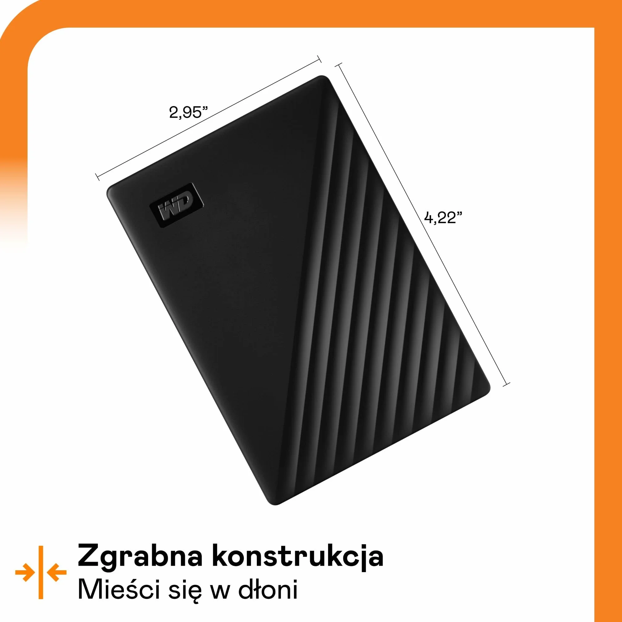 WD 5 TB My Passport Portable HDD USB 3.0 Black