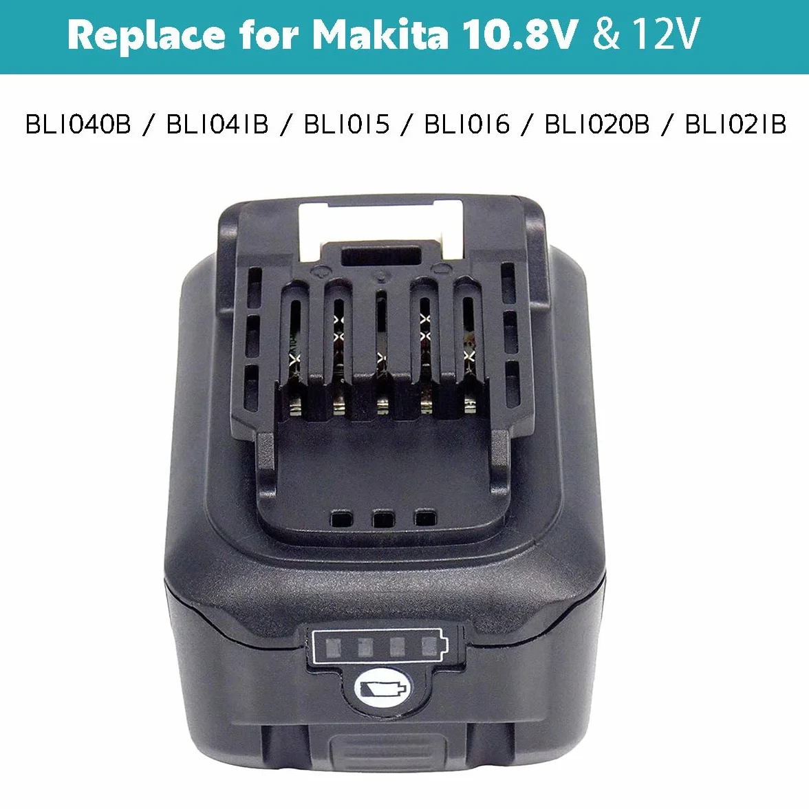 BL1041B 4,0Ah 12V Bateria z ładowarką DC10WD DC10SB kompatybilna z Makita 12V CXT BL1016 BL1041B BL1040B BL1020B, do MAK DF031D TD110D MP100D CG100D DF0331D