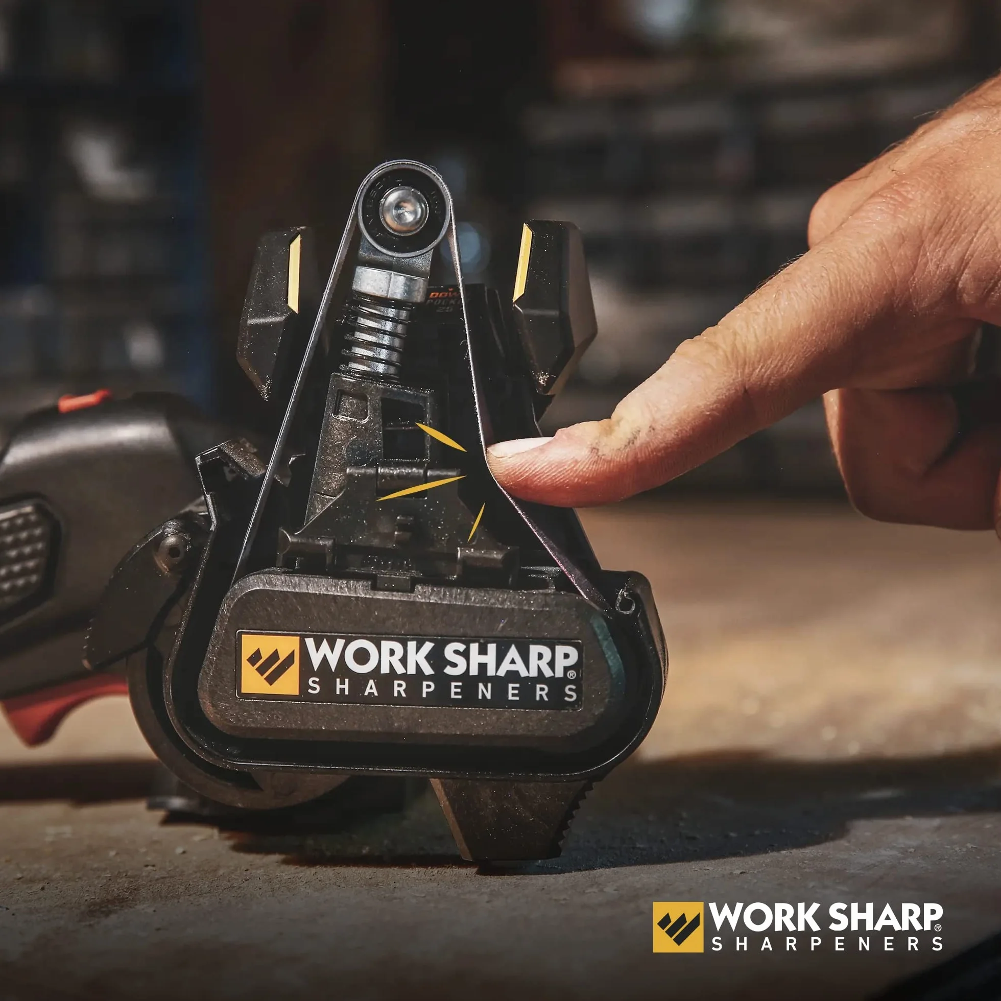 WORK SHARP Zestaw Pasów Grubych – WSSA0002703 Zestaw Taśm do Ostrzenia Noży i Narzędzi – Wysokiej Jakości Materiały Ścierne do Ostrzenia i Szlifowania