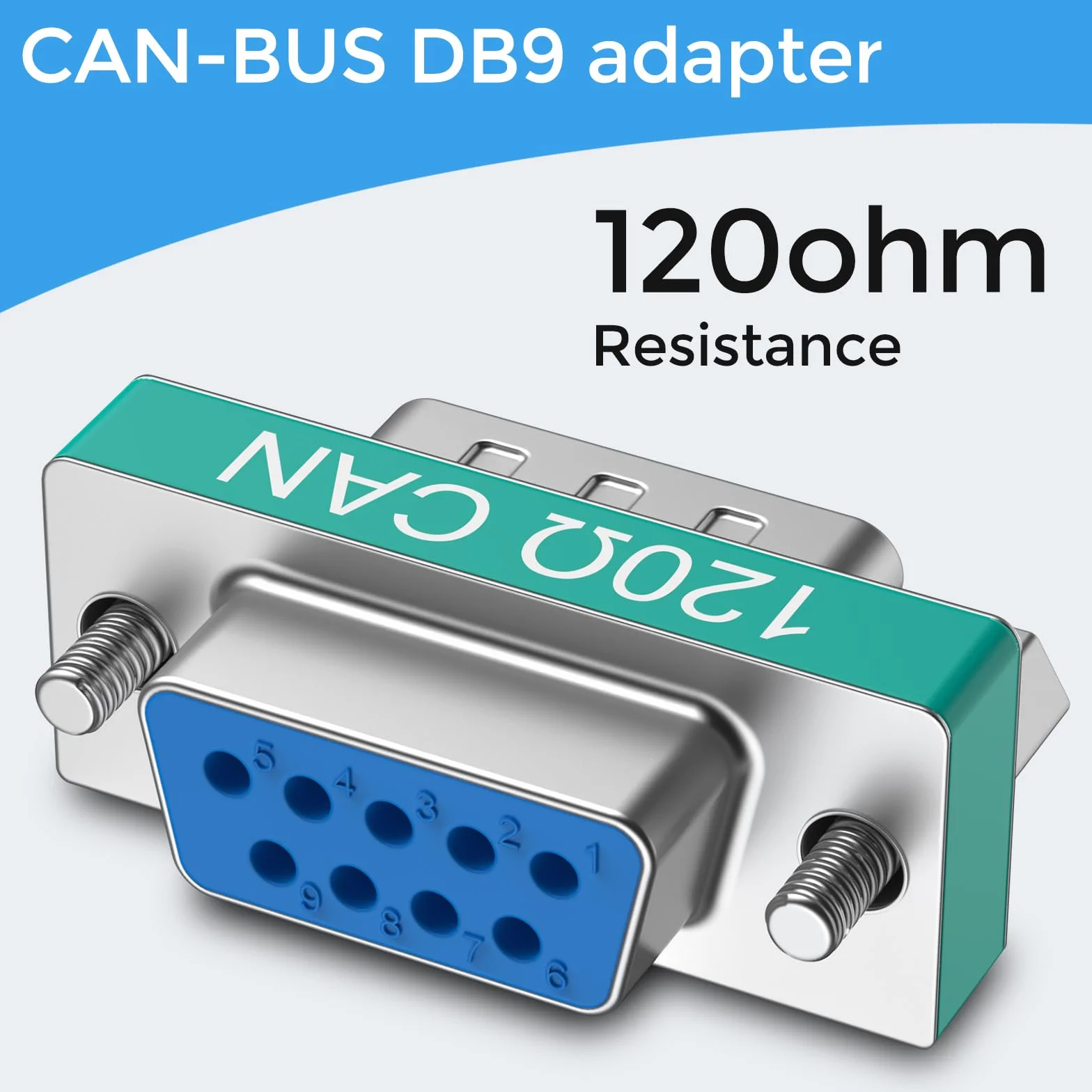 InnoMaker Adapter DB9 Terminal męski-żeński do CAN Bus 120 omów
