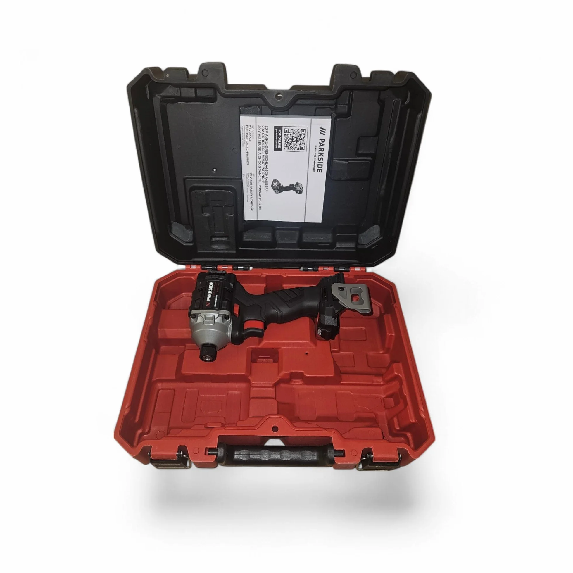 PARKSIDE PERFORMANCE Wkrętak udarowy PDSSAP 20-LI 20 V