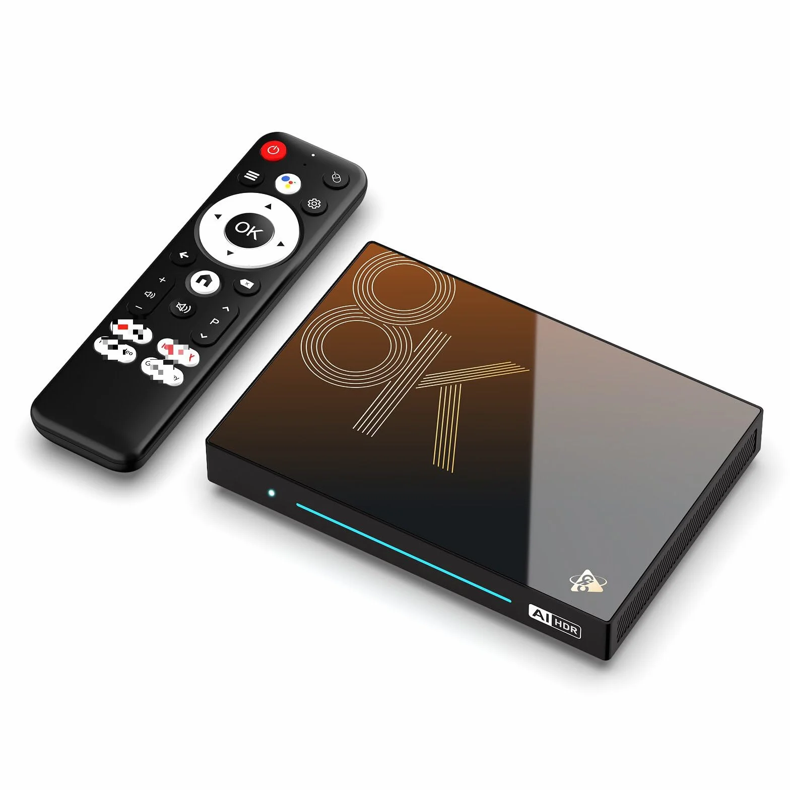 CHROX Android 14.0 TV Box, H96 MAX M9S 8G RAM 128G ROM RK3576 z podwójnym Wi-Fi 2.4G/5.8G, BT 5.0+ Quad-Core 64 bits 4K/8K UHD H.265 Ethernet LAN 3D Set Top TV Box, 8 GB + 128 GB