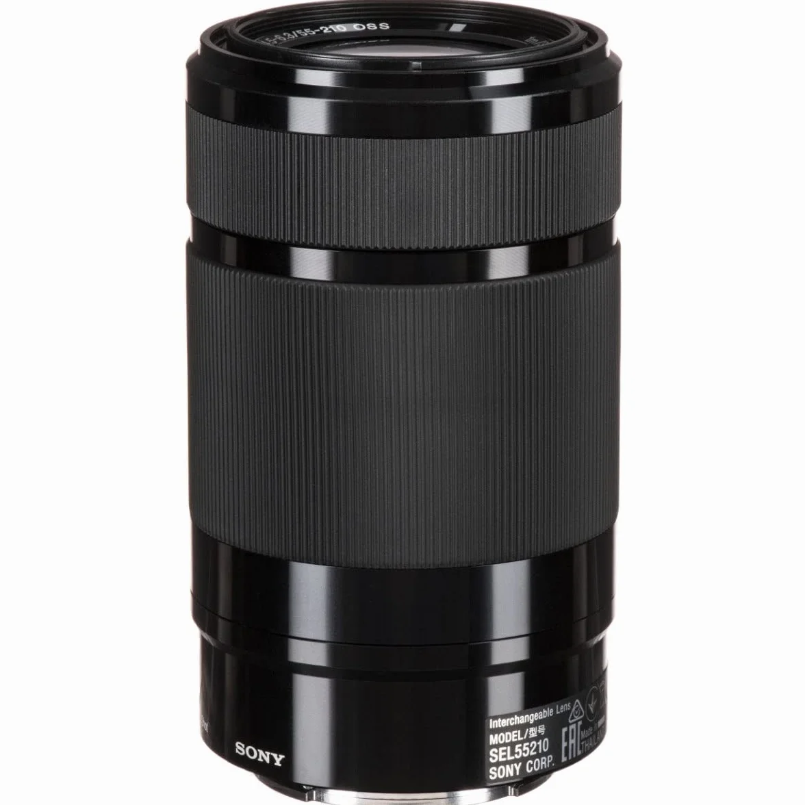 Sony 55–210 mm f/4.5–6.3 OSS obiektyw teleobiektyw APS-C E-Mount – stabilizacja OSS, fotografia sportowa, przyroda i podróże, lekka konstrukcja, idealny dla fotografii z dużej odległości