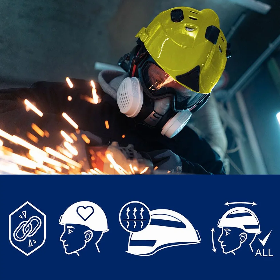 Dräger HPS 3500 wielofunkcyjny kask ochronny klasy premium, lakierowany