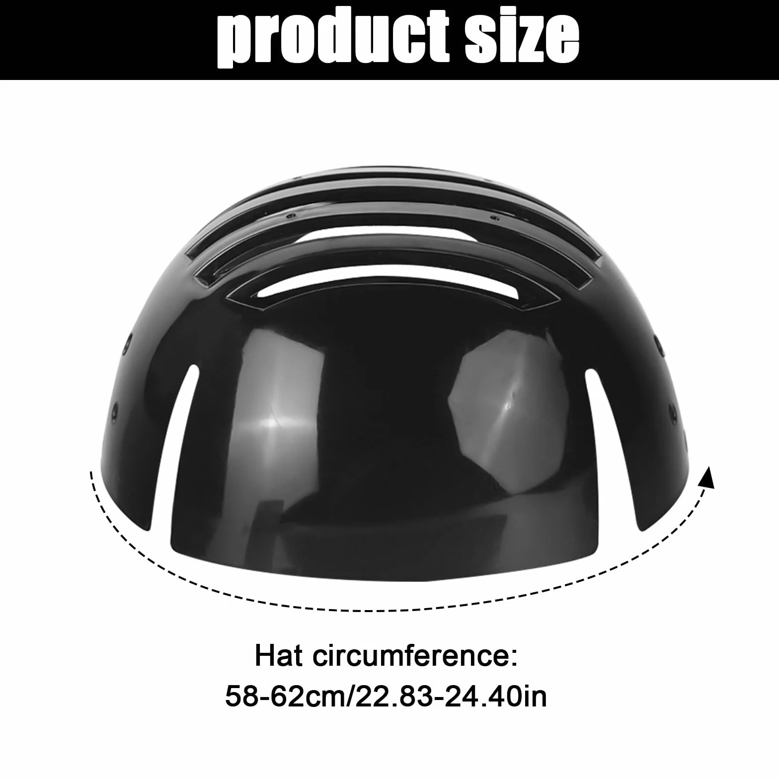 Uniwersalna wkładka do czapek bezpieczeństwa Bump Cap Insert: PRITOK 2 sztuki uniwersalnych wkładek z dodatkowym otworem wentylacyjnym, wkładka na kask ochronny, oddychająca, lekka, odporna na