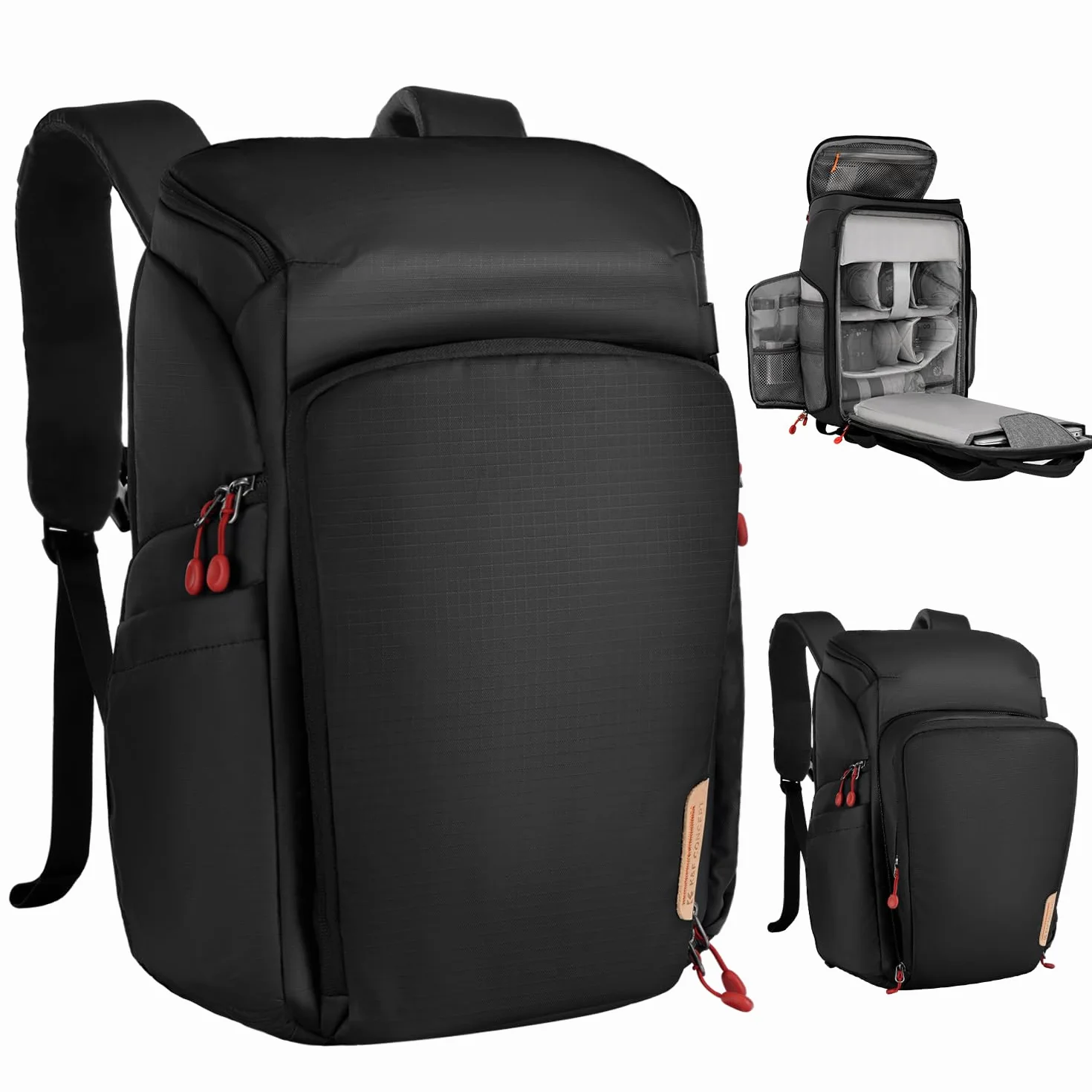 K&F Concept Plecak fotograficzny 16" na aparat i laptop Canon Nikon Sony DJI Mavic