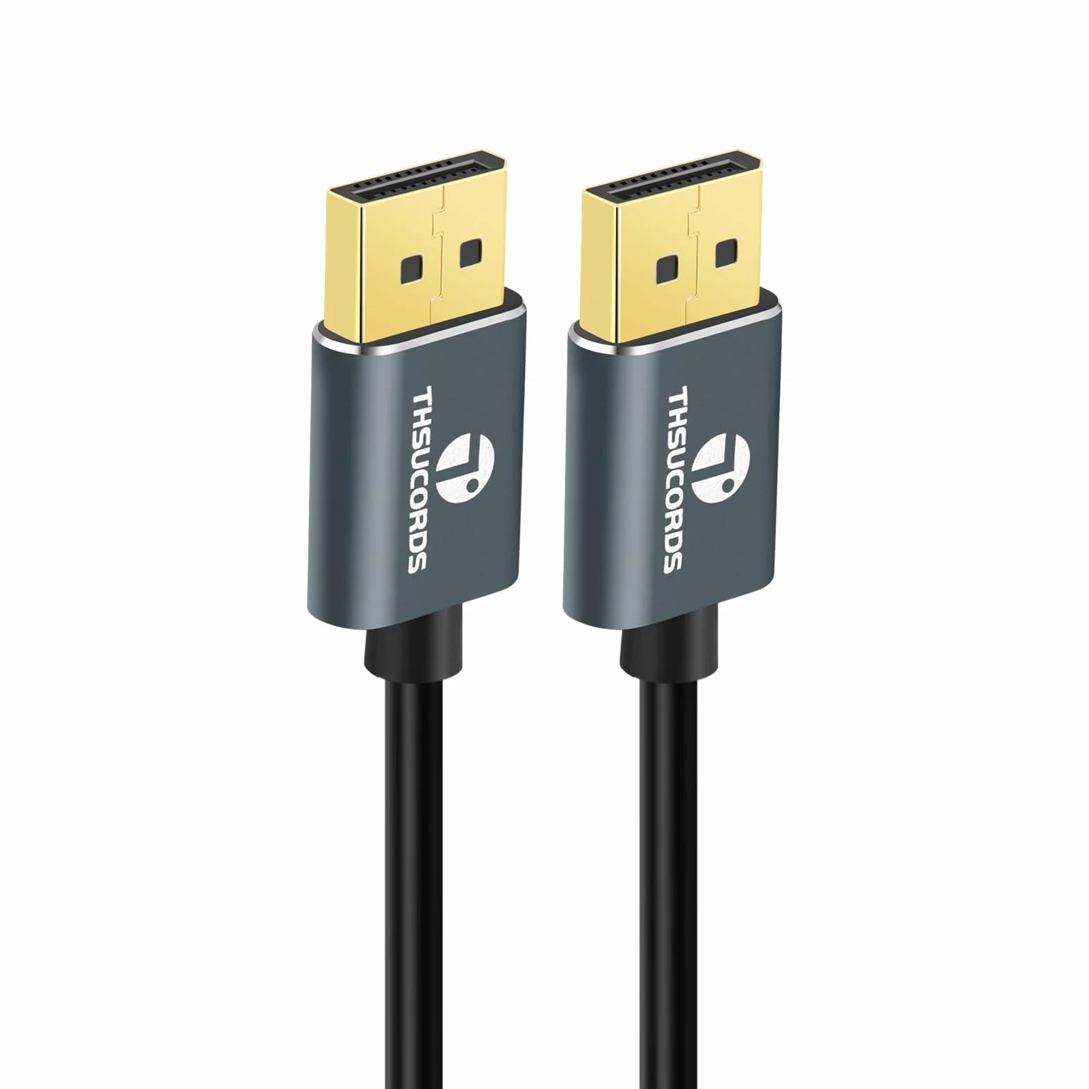 Elastyczny Cienki Kabel DisplayPort 8K 4K 2M, Przewód DP 1.4 32,4 Gb/s