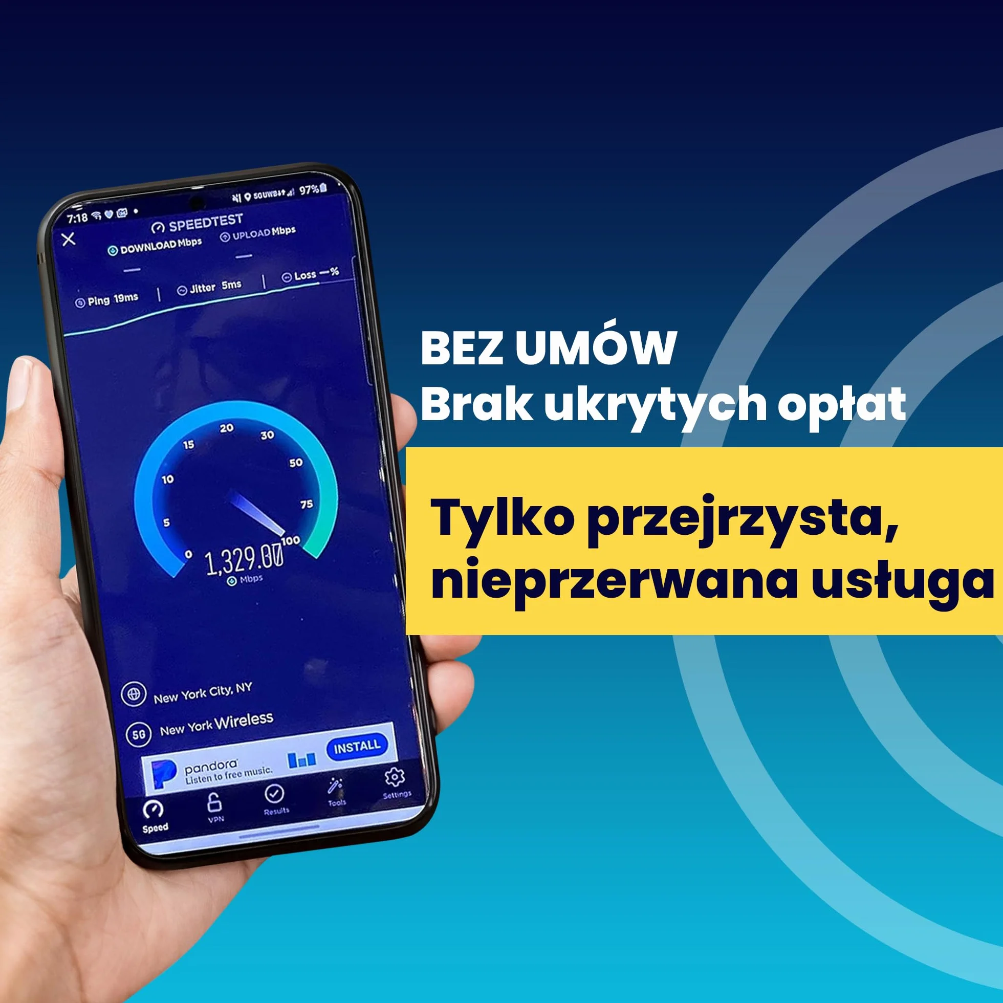H2O Wireless Przedpłacona Karta SIM USA 30 Dni 3GB 4G LTE/5G + 2GB Hotspotu Nielimitowane Dane Rozmowy SMS