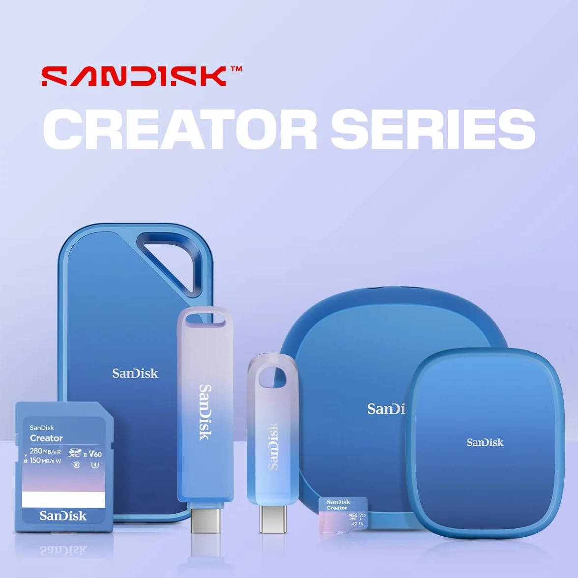 SanDisk Creator Dysk SSD 2 TB MagSafe 1000 MB/s Adobe Creative Cloud