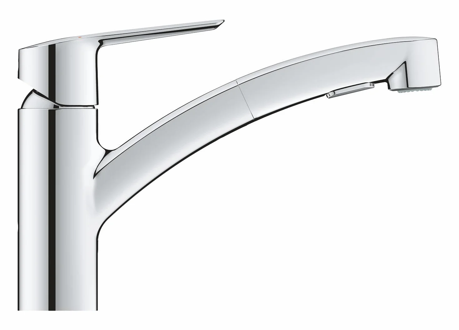 GROHE QUICKFIX Bateria zlewozmywakowa wysuwany prysznic 2-strumieniowy chrom