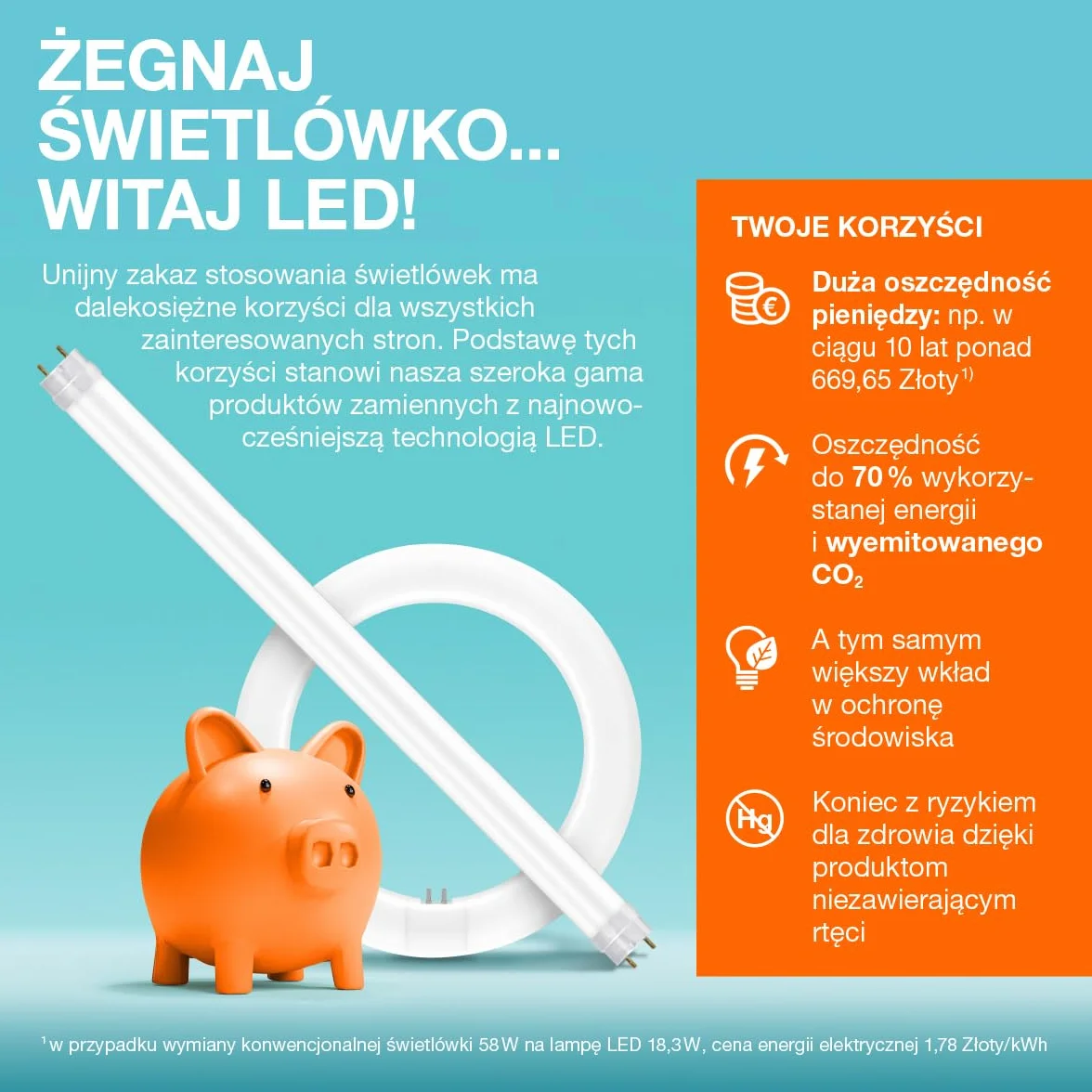 OSRAM LED T5 Hf L8 Krótki 288 mm, Liniowa Rurka LED, 4W, 400LM, 4000K, Zimne Białe Światło, Zamiennik LED dla Klasycznych Rur Fluorescencyjnych T5 z Gniazdem G5