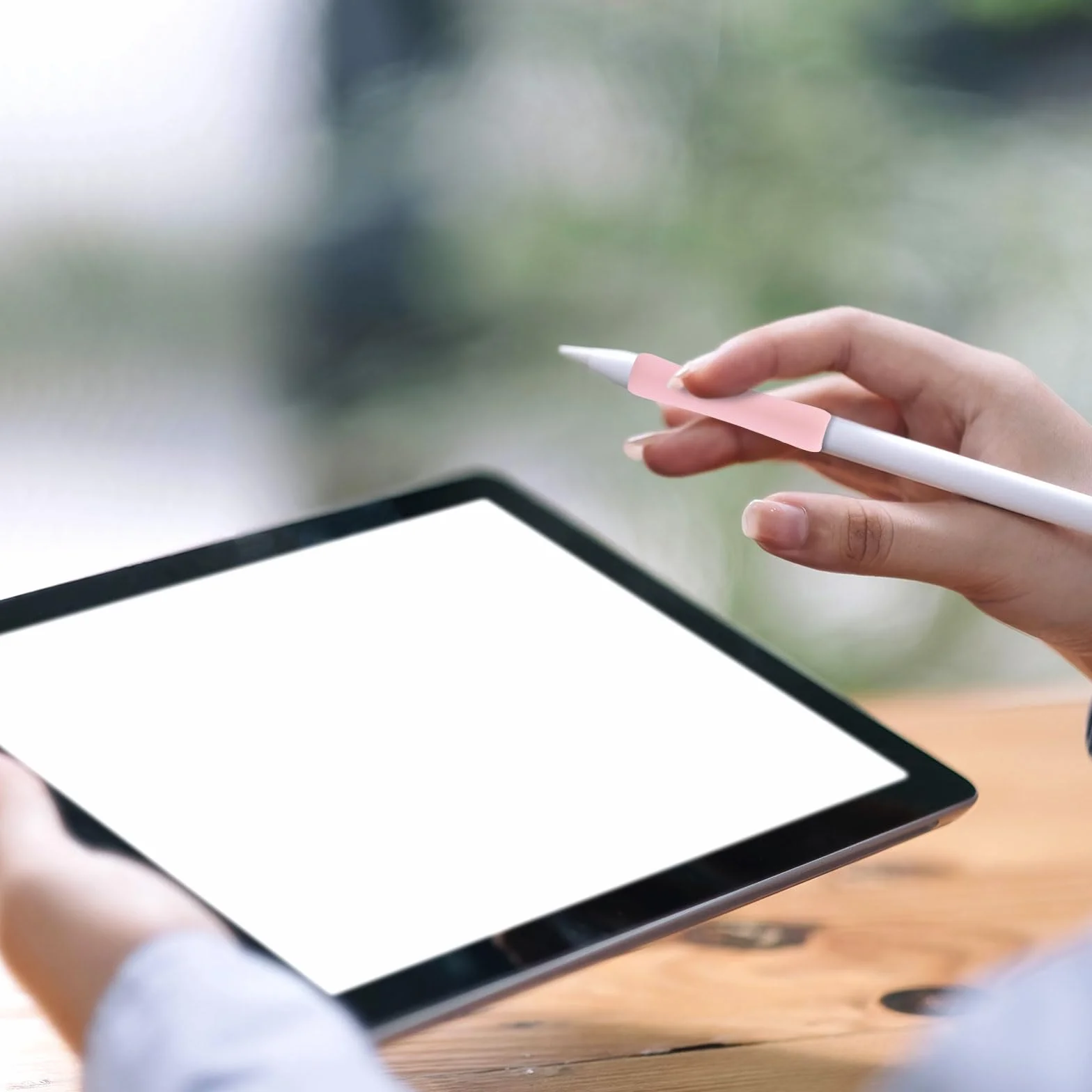 5szt Uchwyty do Apple Pencil 1st 2nd / Apple Pen USB C, 6 x 1,3cm Wielokolorowe Silikonowa Oslona Kompatybilna z iPadem Stylus Pencil (5 Kolorów)