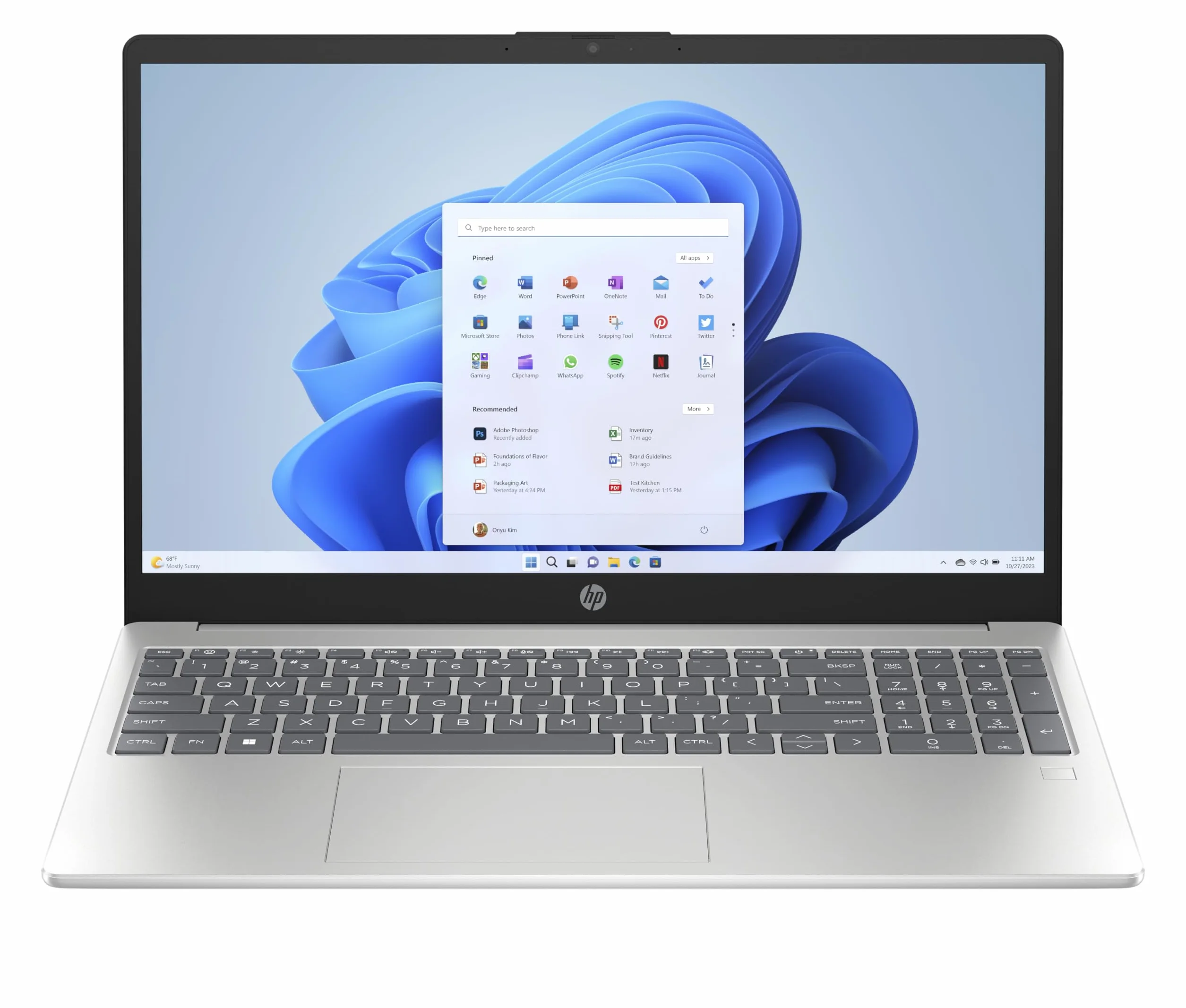 HP Laptop 15-fd0147nw 15.6" Full HD Intel Core i5-1335U 16GB RAM 512GB SSD Windows 11 Home QWERTY