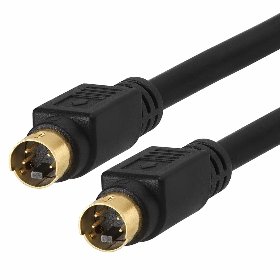 Cmple S-Video SVideo SVHS pozłacany kabel 4-biegunowy 1,5 m