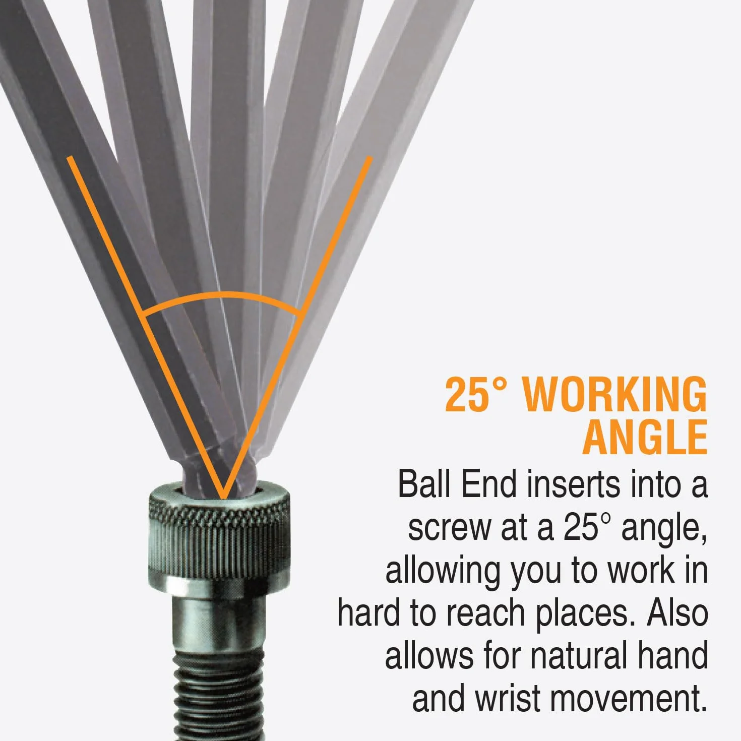BONDHUS, BTX10 T-Handle BALLDRIVER HEX 3/81.3 cm-3/20.3 cm zestaw, 13138