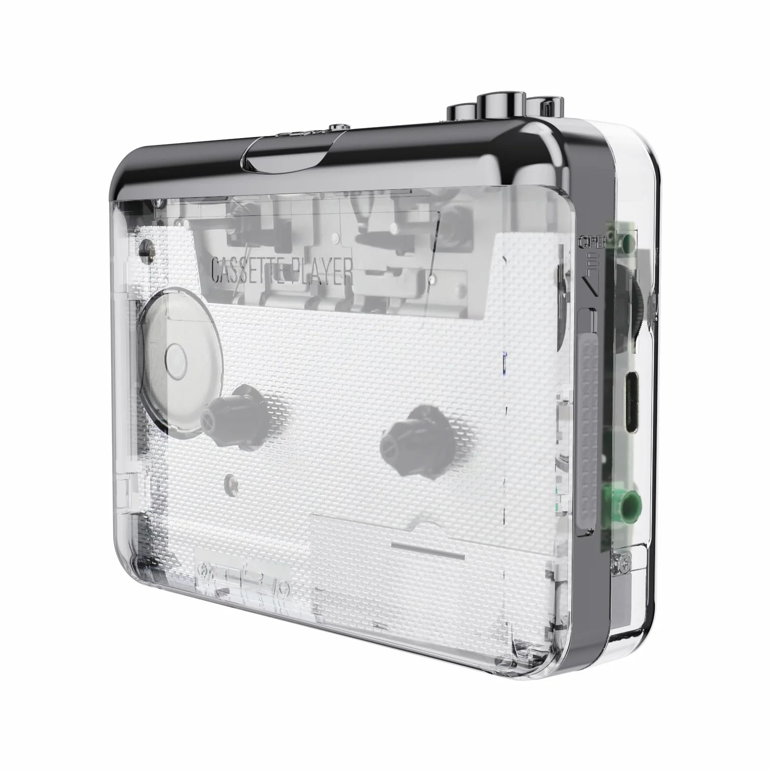 Docooler 218PT magnetofon kasetowy MP3 konwerter PC słuchawki