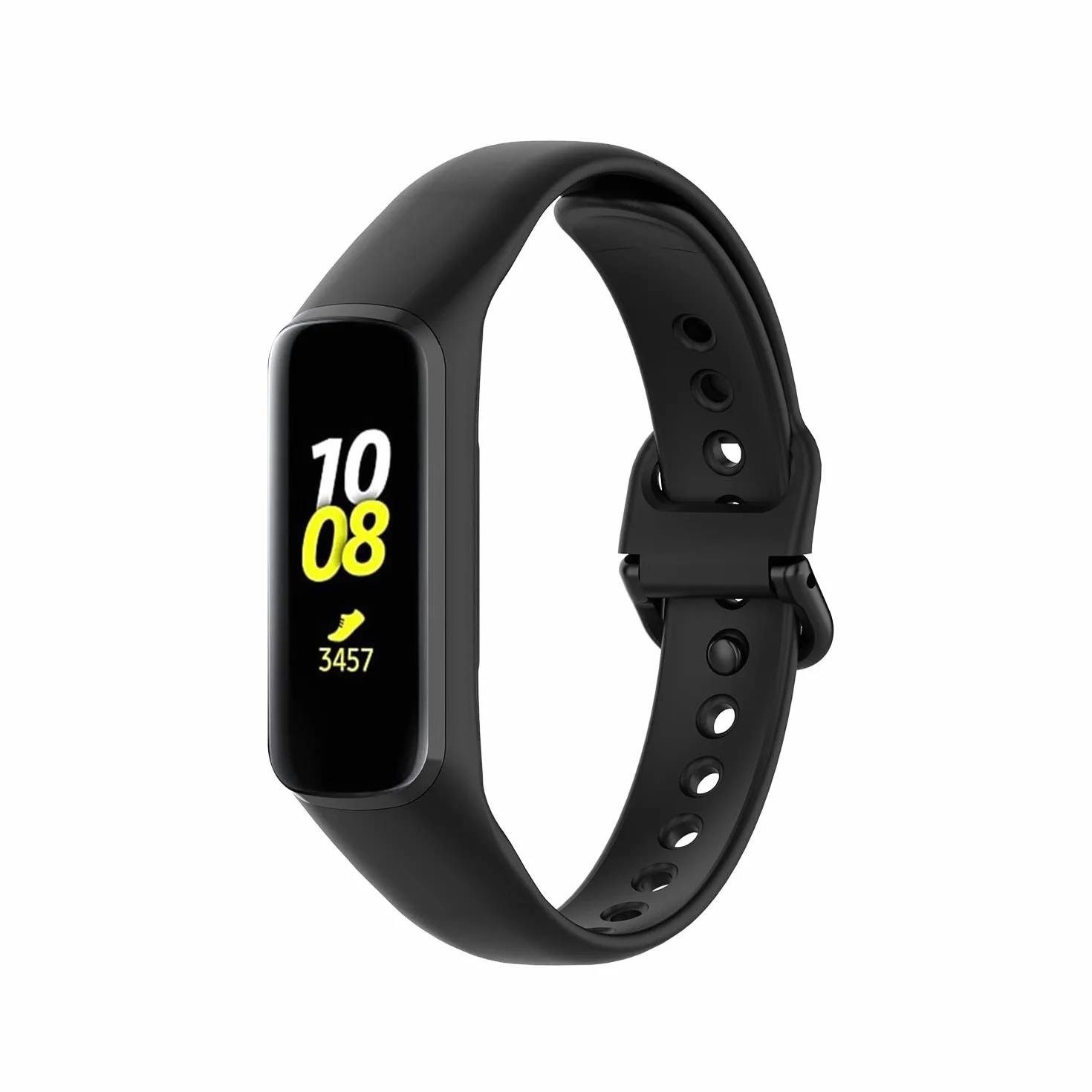 Silikonowy Pasek Zamienny do Samsung Galaxy Fit 2 SM-R220 Czarny