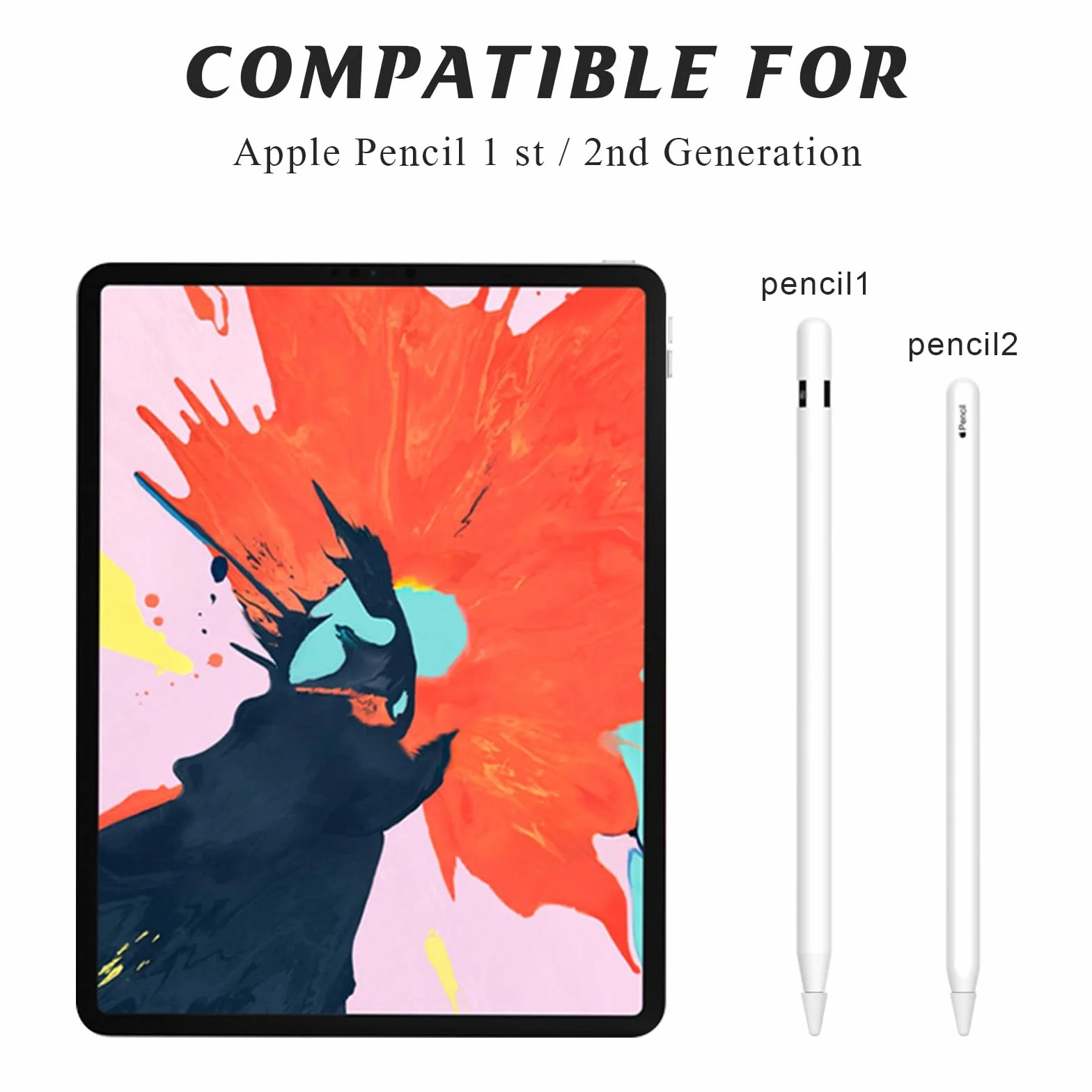 Końcówki zamienne do Apple Pencil 1/2/Pro Generation 4 sztuki