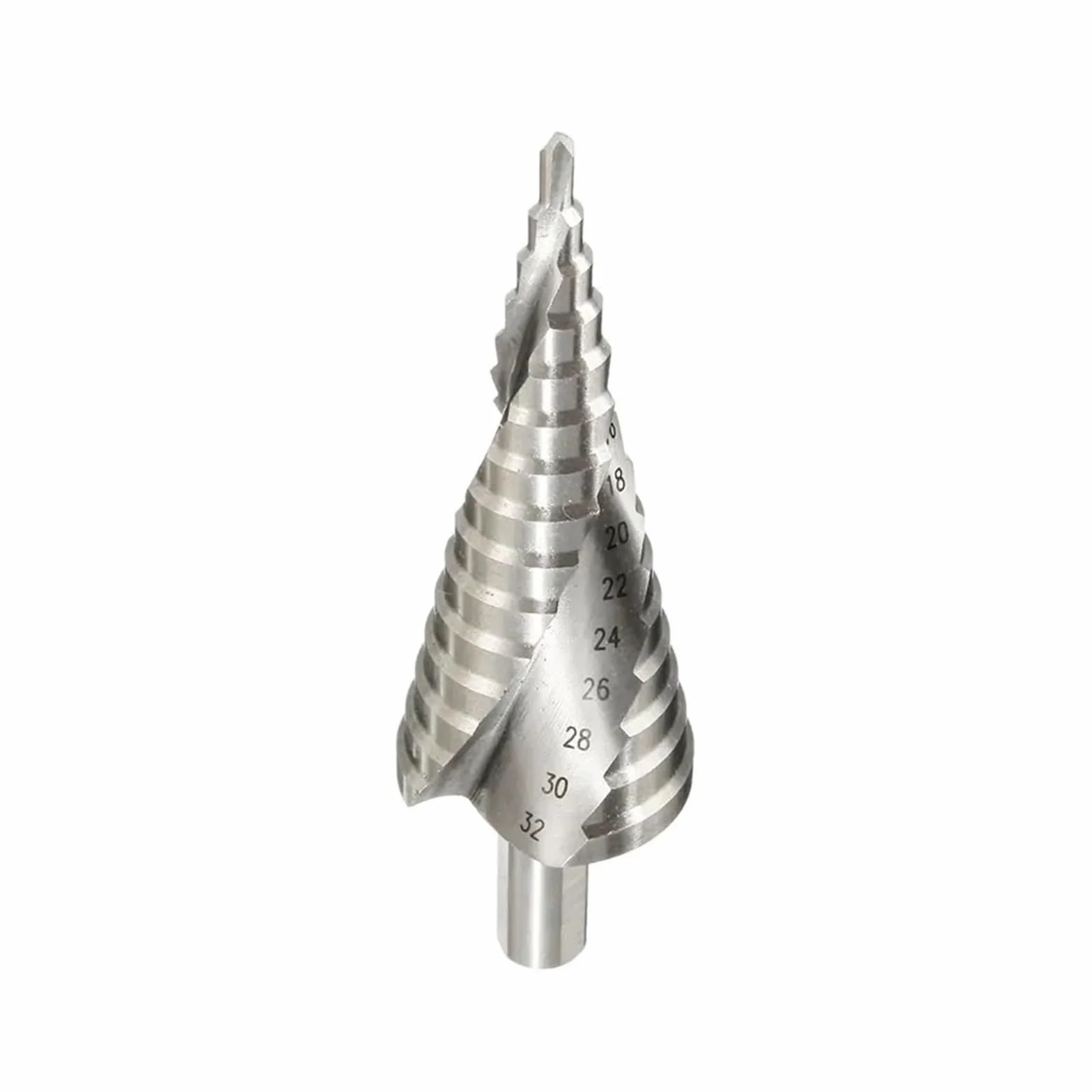 Wiertła do metalu, wiertło spiralne z rowkiem stopniowym, wiertło stopniowe 1 szt. 32 mm wiertło pagodowe wiertło sześciokątne(20mm)