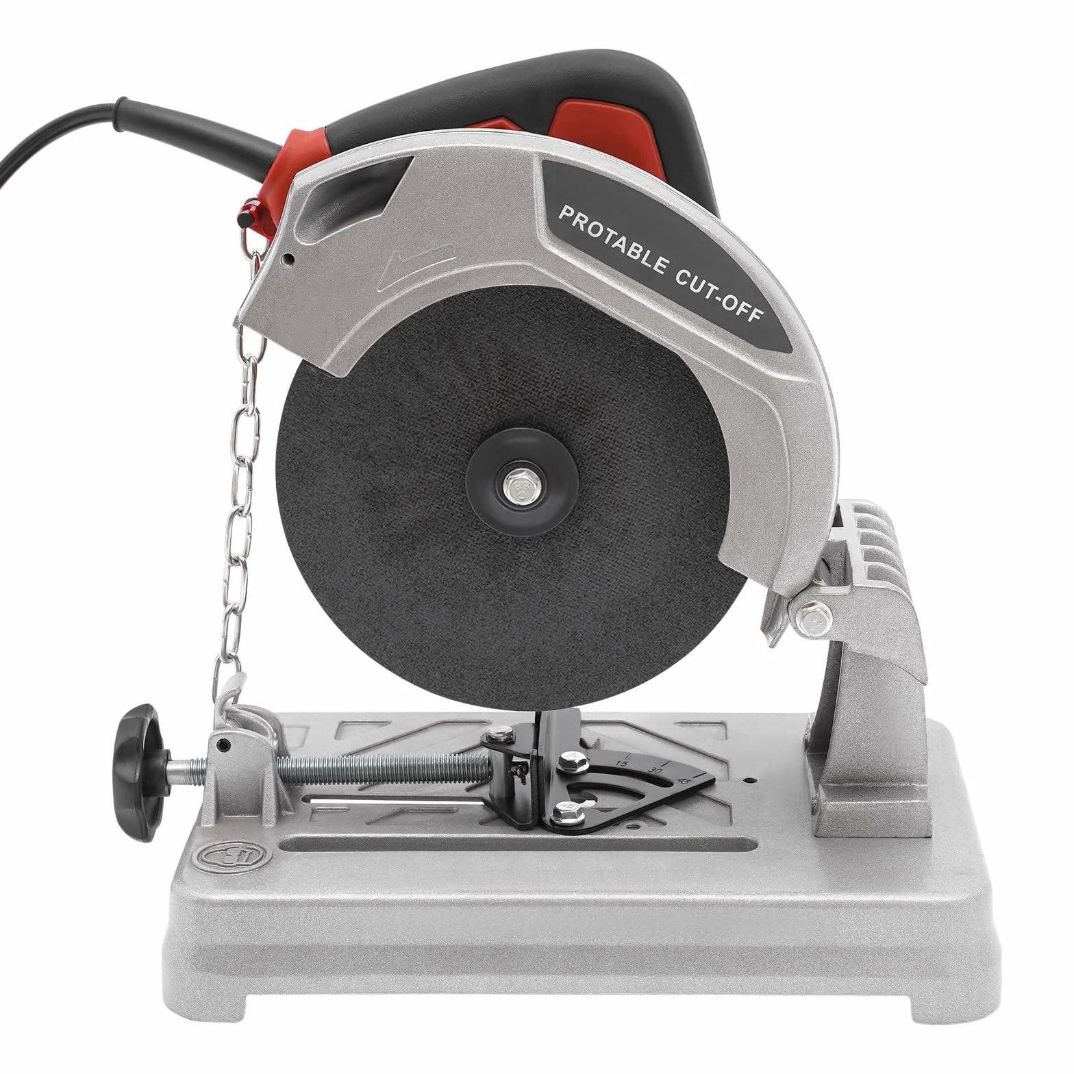 Piła ukośna, 1200 W, ukośnica ukośna do metalu, 5200 obr./min 0-45 ˚ kąt Ø 7,3", brzeszczot do cięcia drewna, stali, ścian, podłóg