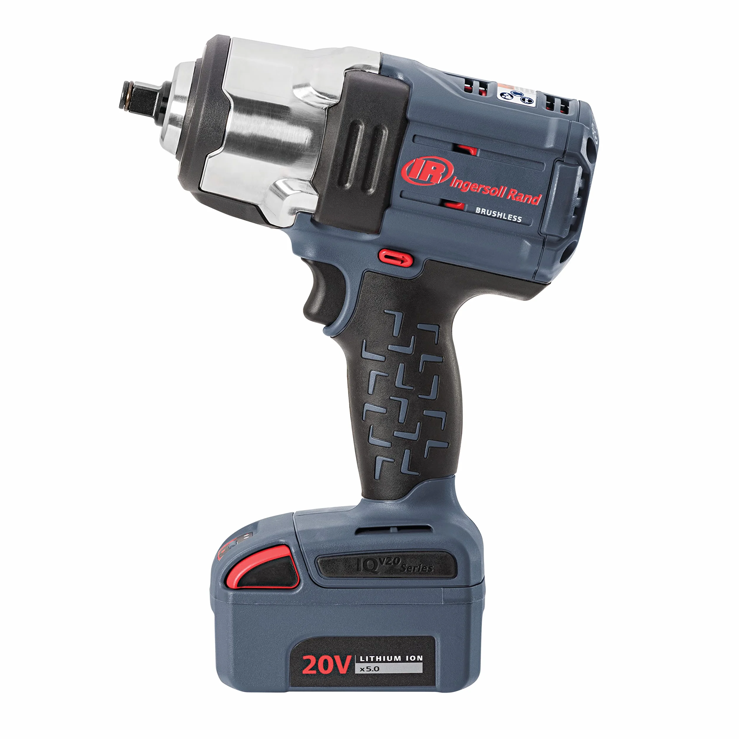 Ingersoll Rand Akumulatorowy klucz udarowy W7152, o wysokim momencie obrotowym, 1/2", 20 V, 3,45 kg, z silnikiem bezszczotkowym, tylko narzędzie