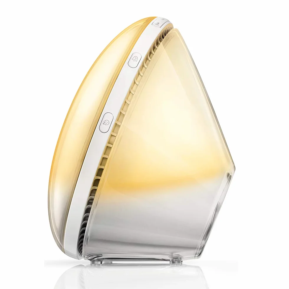Philips SmartSleep Wake Up Light HF3531/01, symulacja wschodu słońca, 7 dźwięków, radio FM
