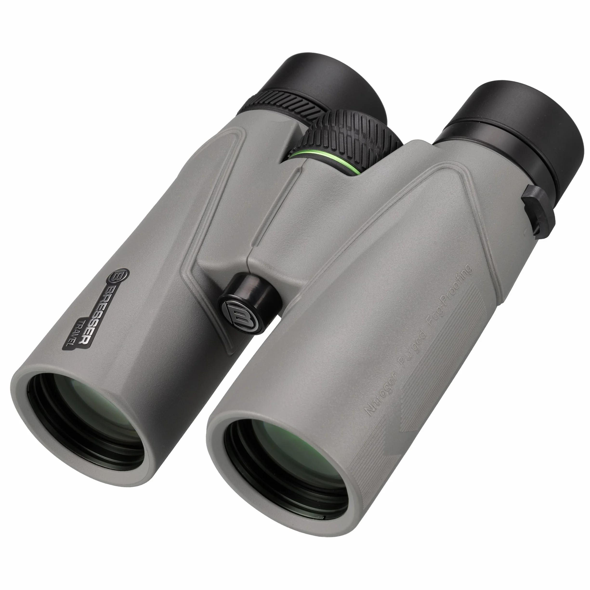 Bresser Lornetka 8 x 42 w pełni impregnowane szkło BaK-4 IPX7 wypełnienie azotem ustawienie dioptrii kompaktowe lekkie przelotki Twist-up