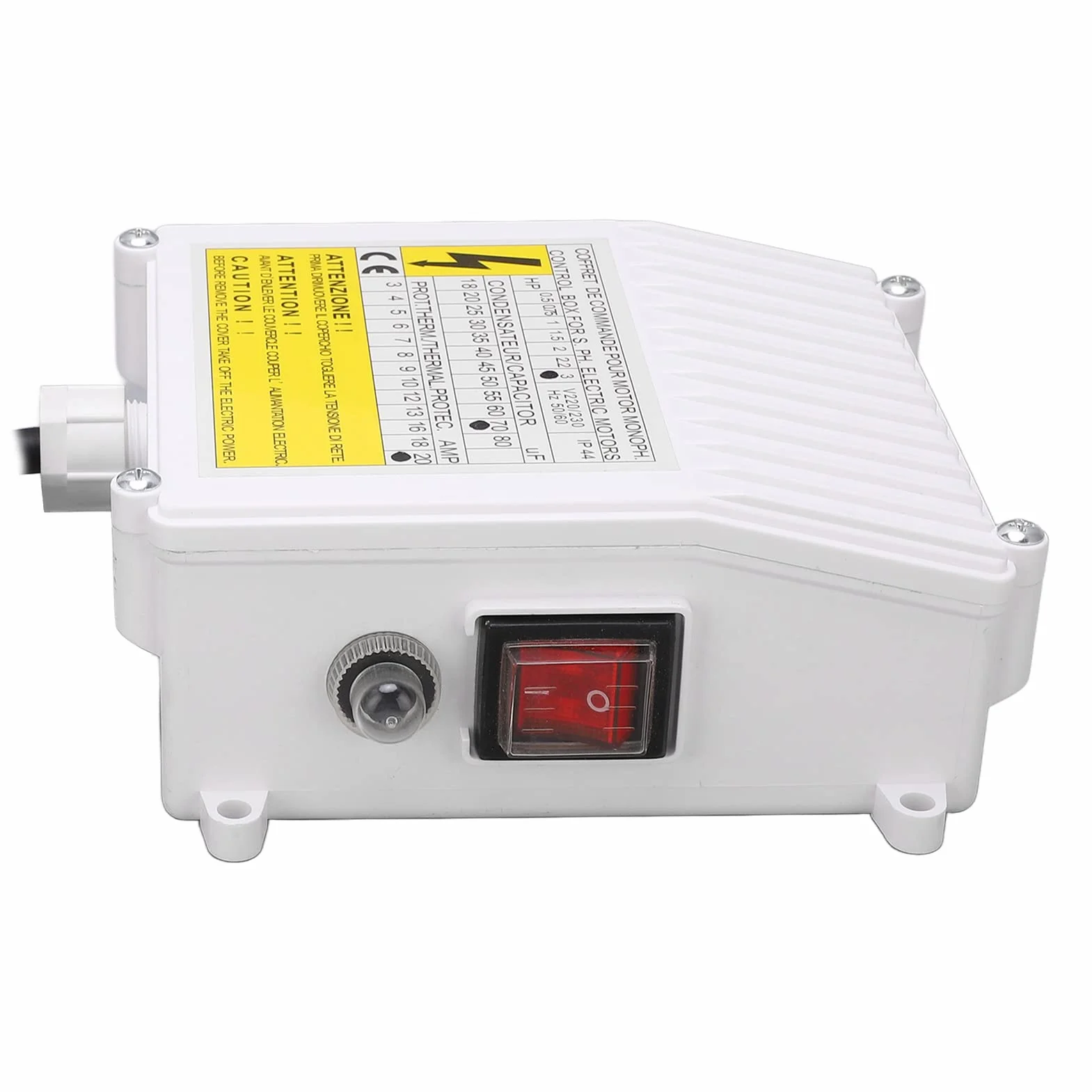 Zerodis Kontrola Sterowania Pompy Głębinowej Robusa - 2,2 KW 3,0 - Brakuje Odporności na Pompy Nurkowe 70UF 20A (Wtyczka UE 220V)