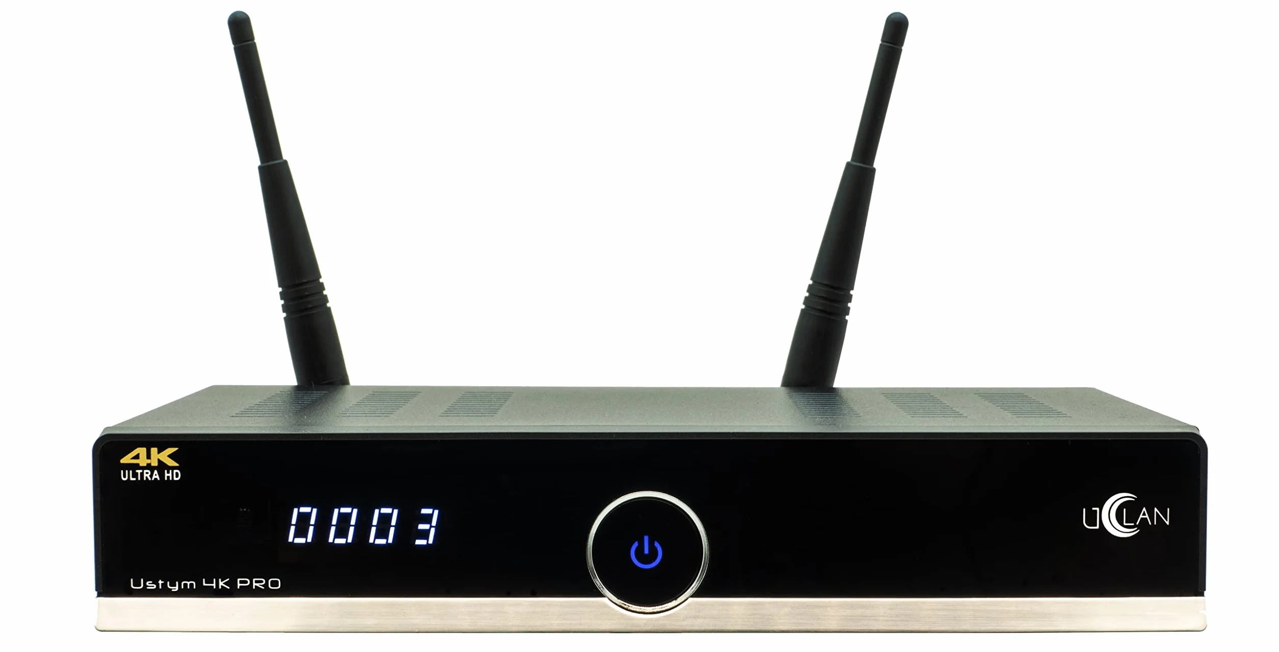 Zestaw odbiorników satelitarnych Top Box Ustym 4K PRO UHD Enigma2 Linux Combo DVB-S2X DVB-C/T2
