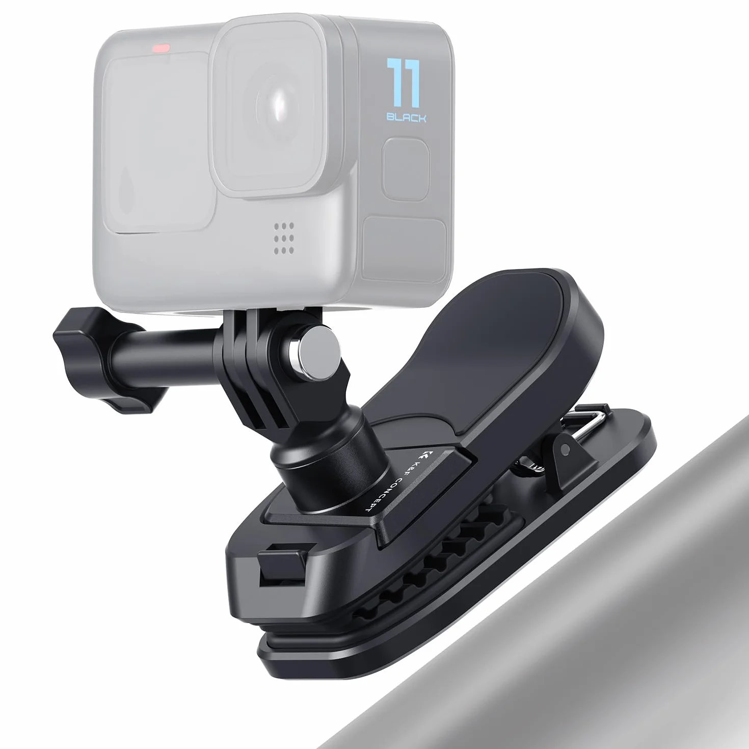 K&F CONCEPT Magnetyczny uchwyt do plecaka Clip Mount do DJI Osmo Action 5 Pro, obracany o 180° do GoPro Hero 13/12/11/10, Osmo Action 6/5 Pro/4, Insta360 X5/X4/X3, DJI Osmo 360