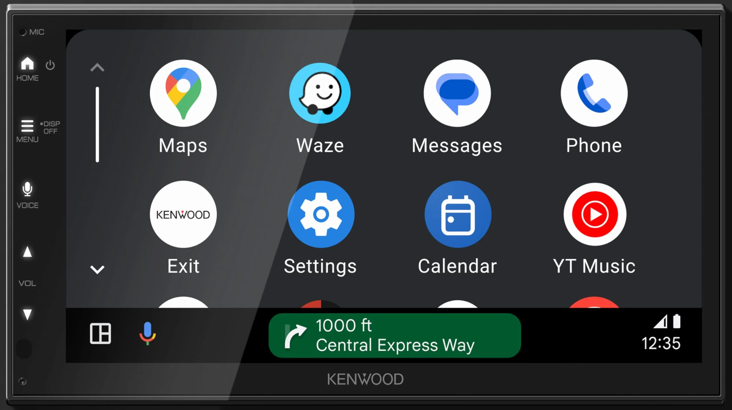 KENWOOD DMX5023DABS 17,3 cm WSVGA Moniceiver DAB+/FM CarPlay Android Auto Bluetooth DSP 4x50W