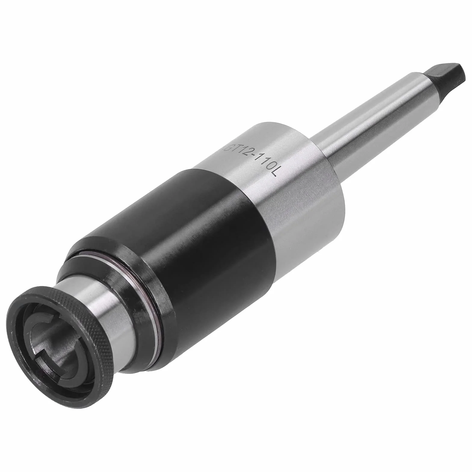 Jeanoko Uchwyt Tulei Zaciskowej Narzędzie do Gwintowania o Wysokiej Stabilności do Centrów Obróbczych CNC Wykonane ze Stali Szybkotnącej Długość 110 Mm