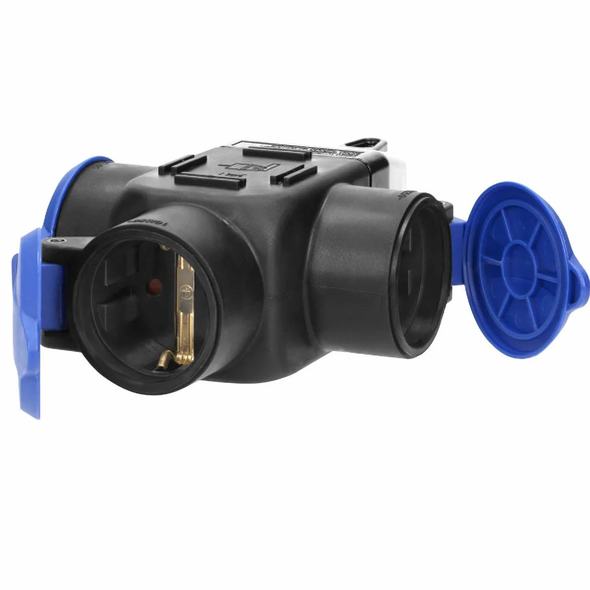 ORNO OR-AE-1346(GS) hermetyczny rozdzielacz z 3 gniazdami IP44