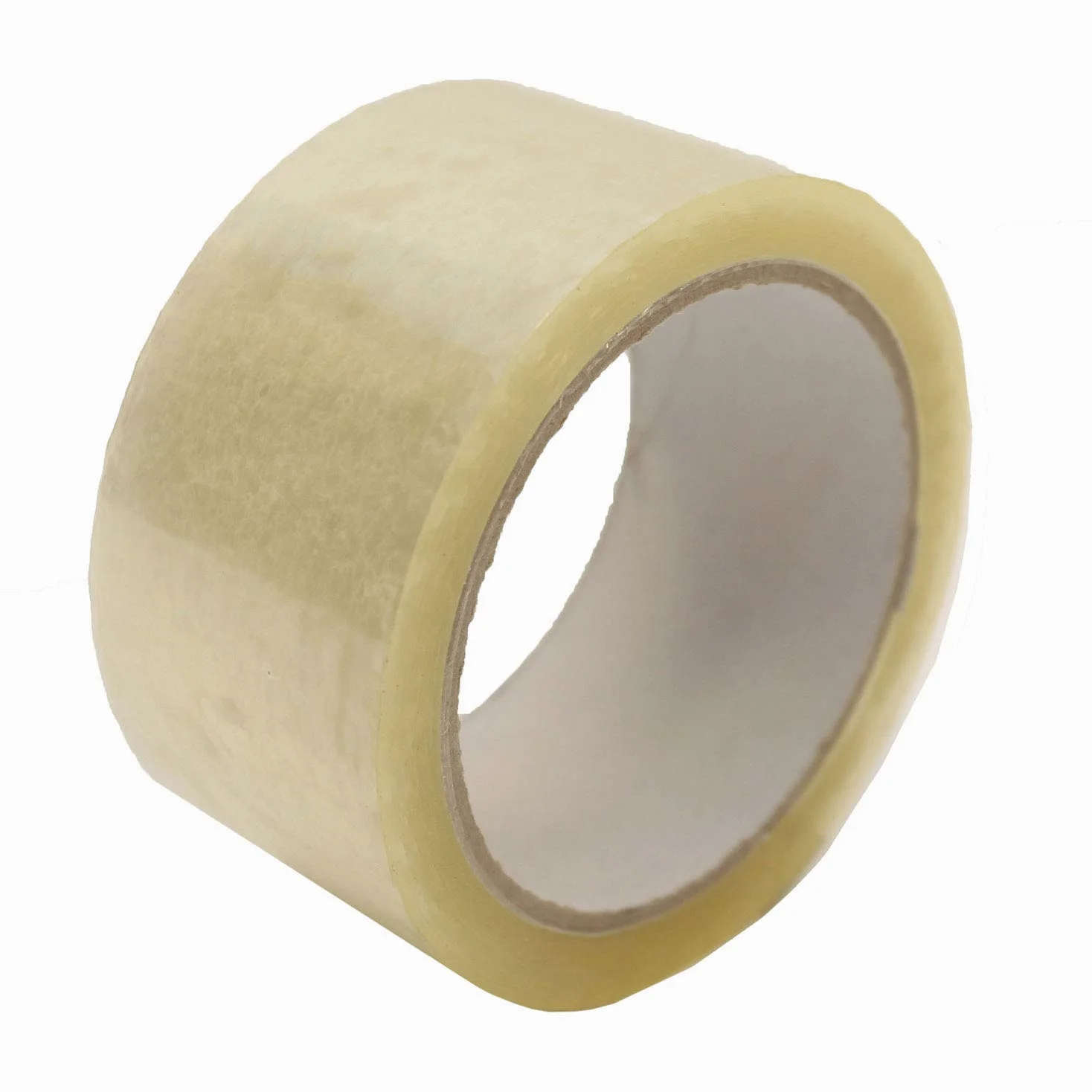 TotalPack Wytrzymała mocna brązowa/przezroczysta taśma do pakowania 48 mm x 66 m - mocna brązowa/przezroczysta rolka taśmy do uszczelniania paczek, pudełek. Korzystanie podczas przeprowadzki. (przezroczyste, 144 rolki)