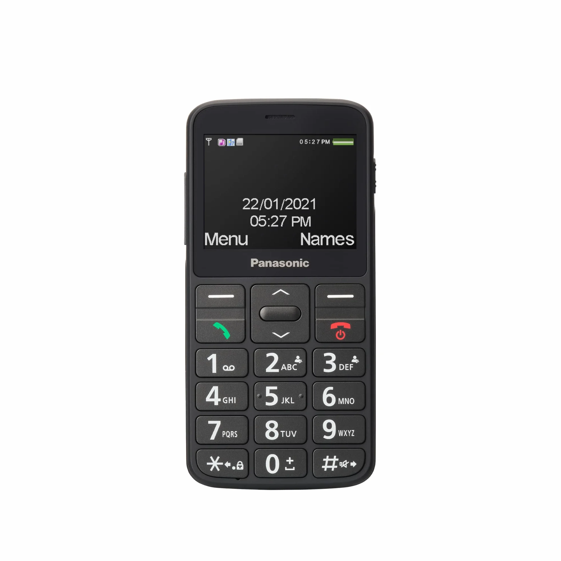 Panasonic Kx-Tu160Exb Telefon Czarny 2.4"